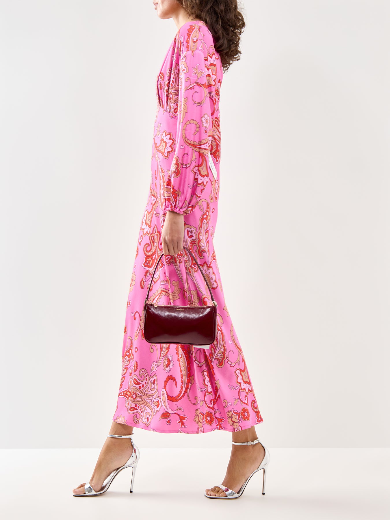 Pink Paisley Emma Dress Pink