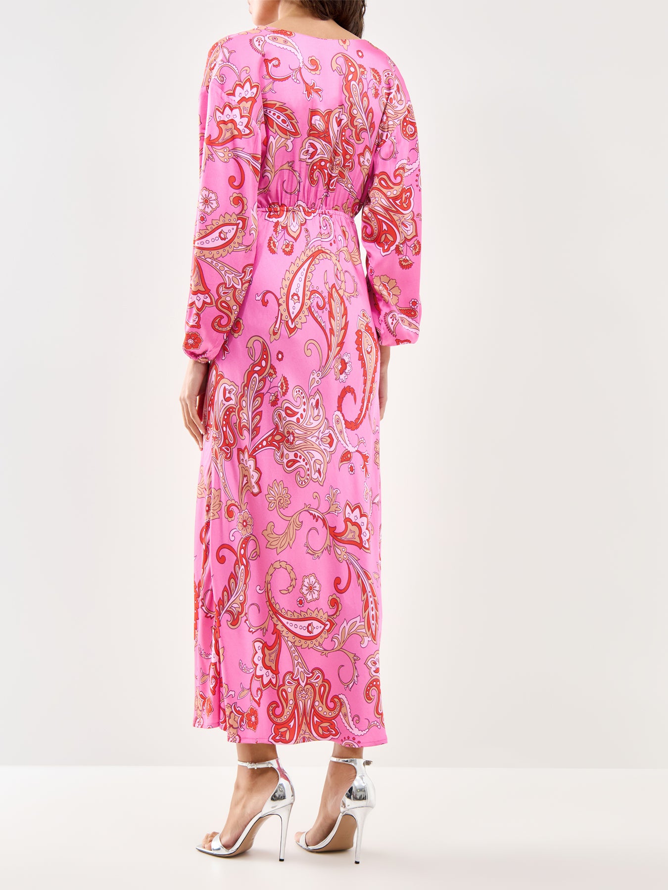Pink Paisley Emma Dress Pink
