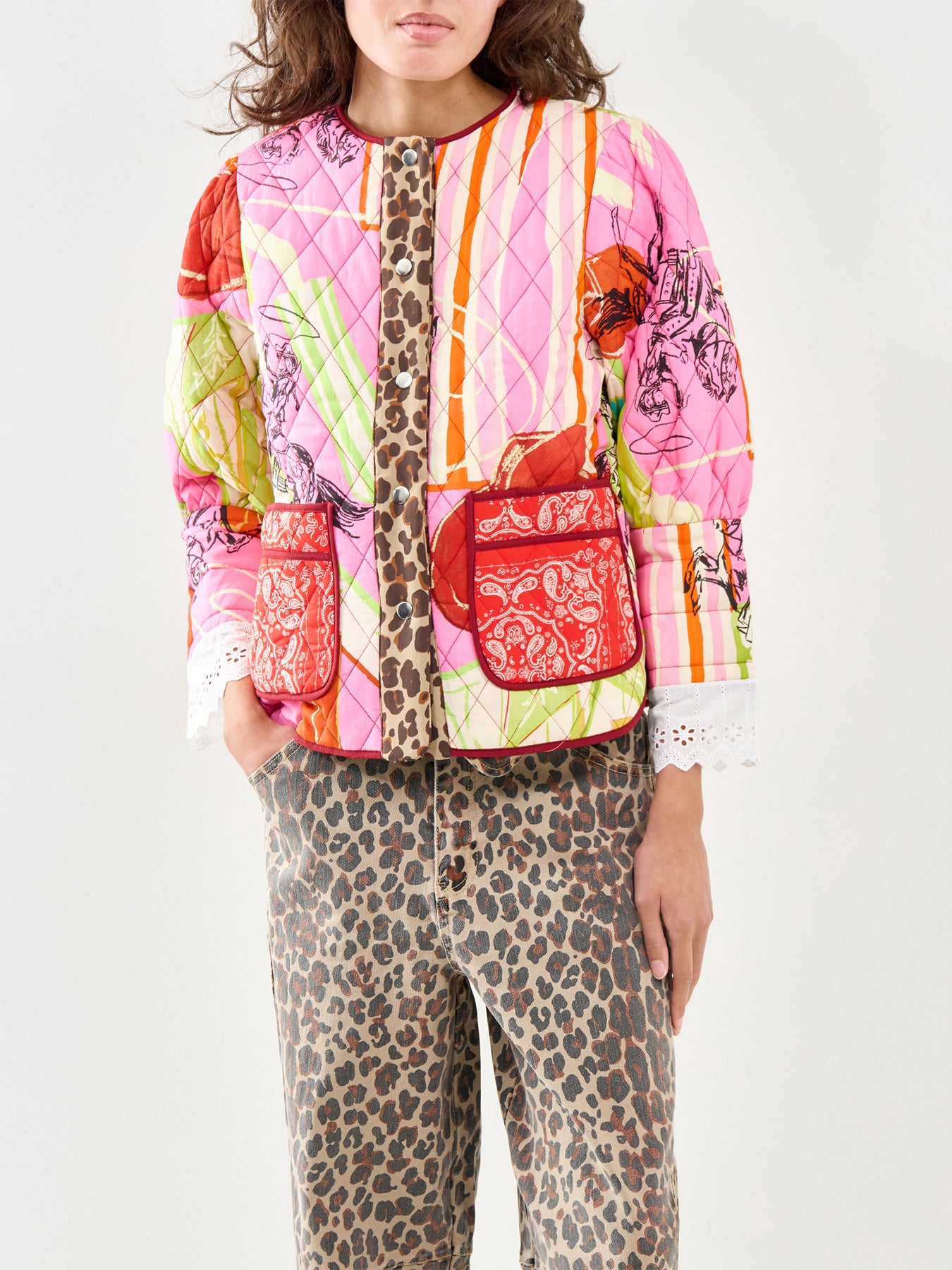 Dallas Reversible Jacket Multi