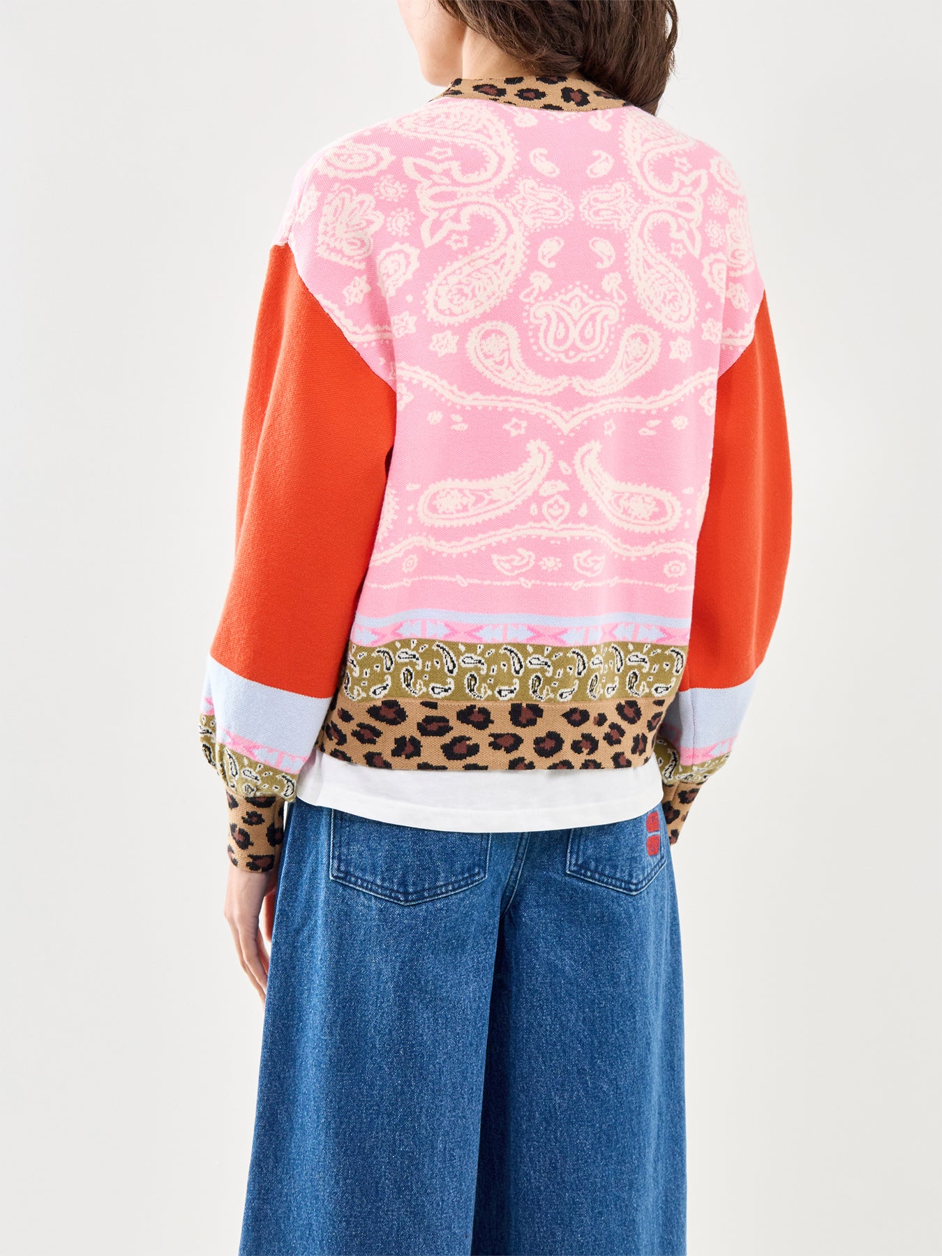 Splice Bandana Cardigan Multi