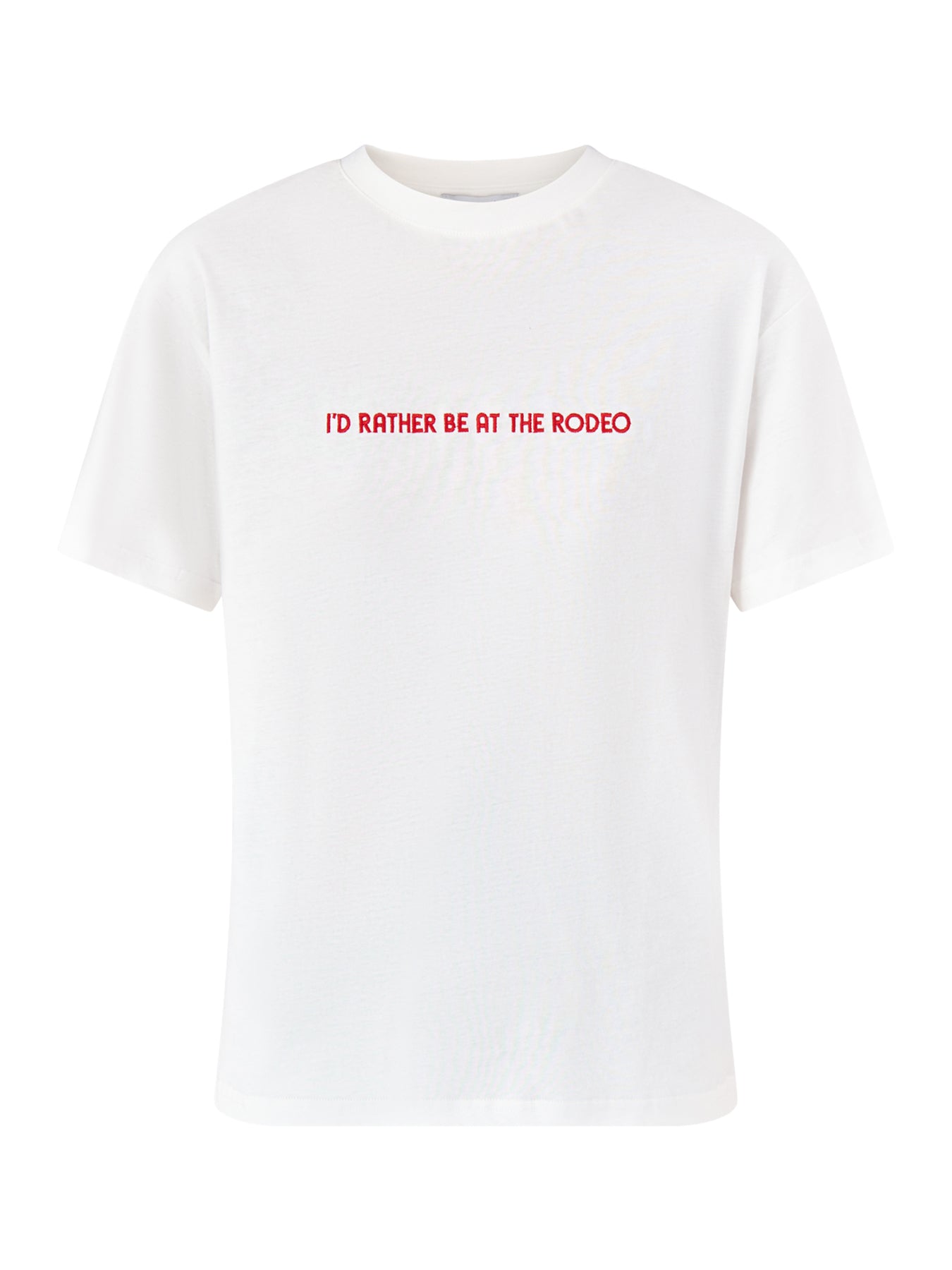 White Rodeo Graphic T-Shirt White