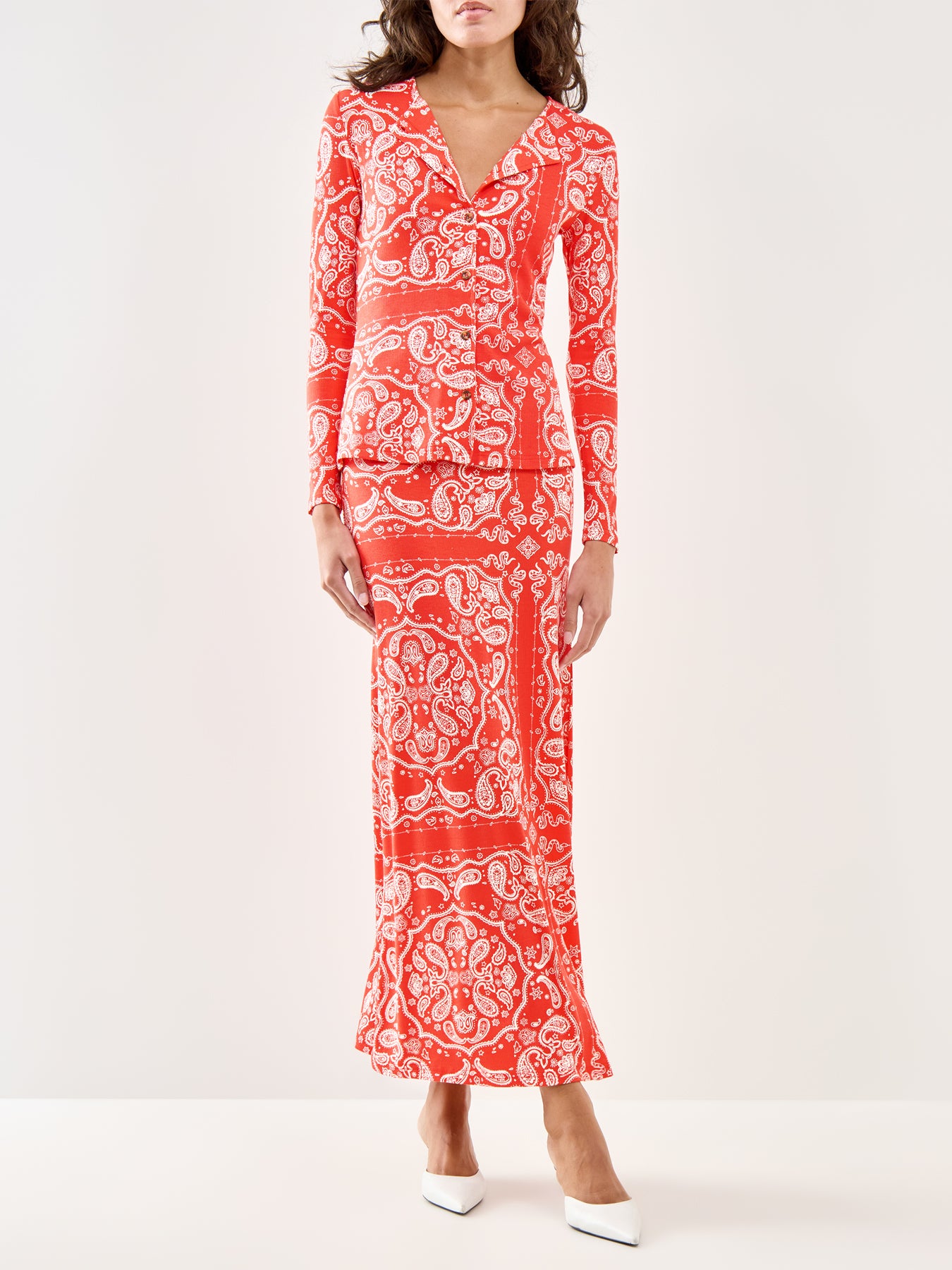 Dorris Skirt Red