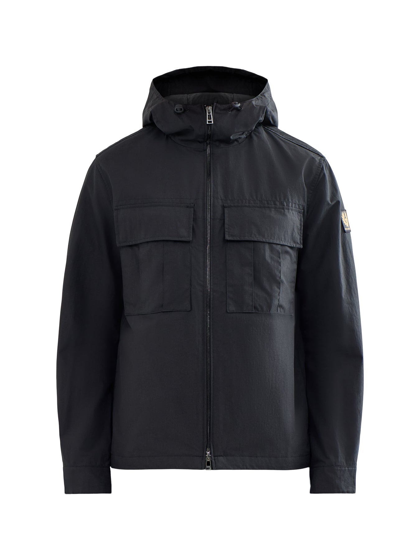 Container Hooded Overshirt Black