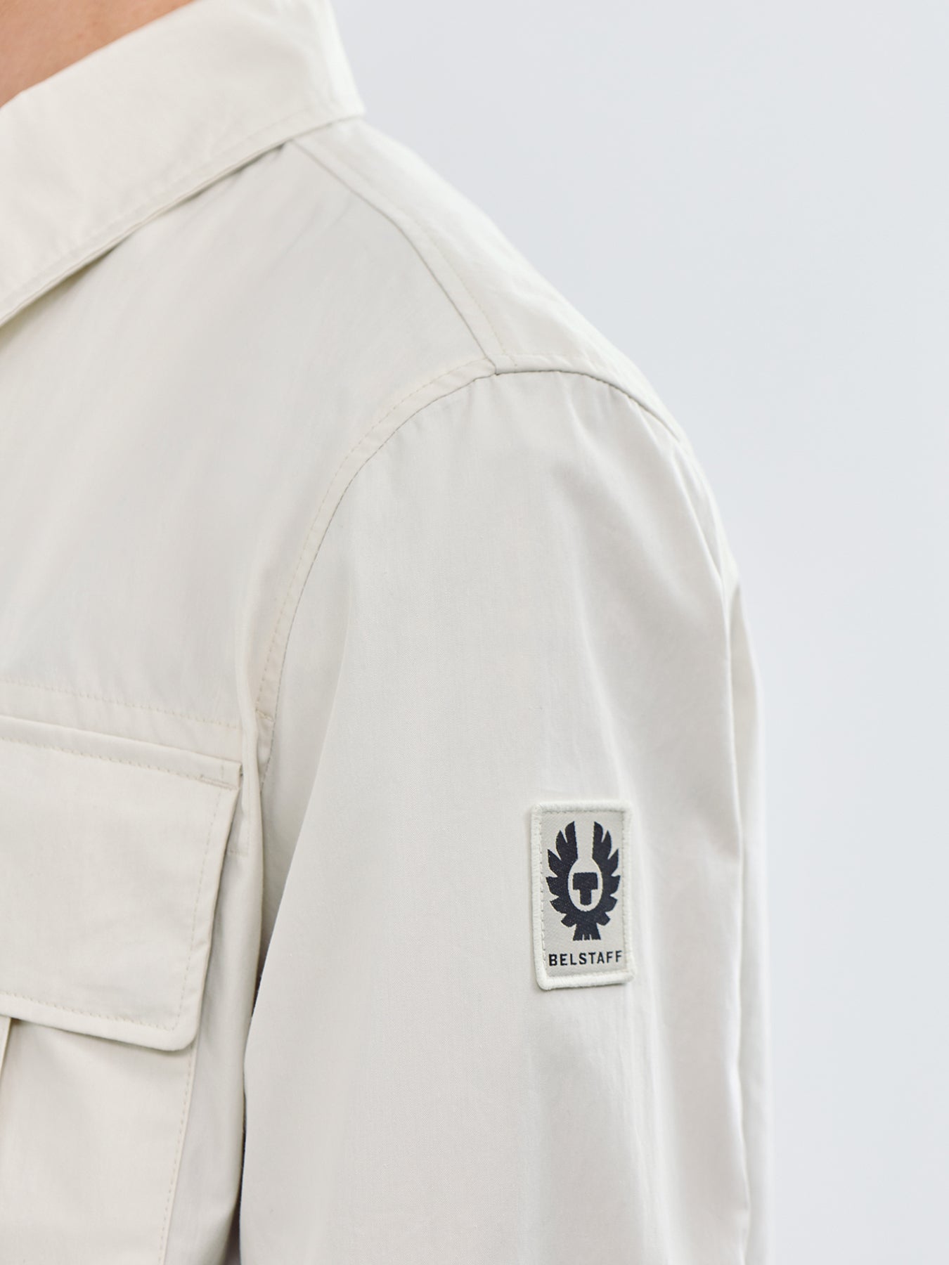 Cargo Overshirt Cream