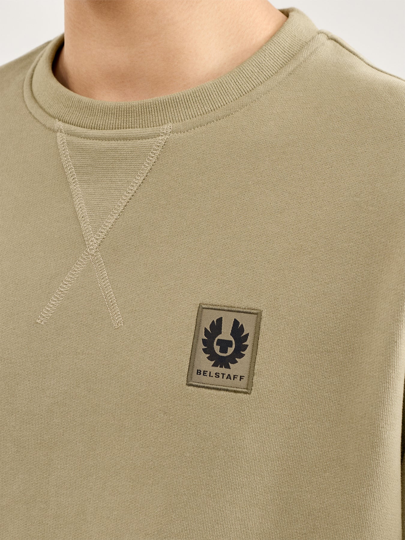 Classic Cotton Sweatshirt Olive