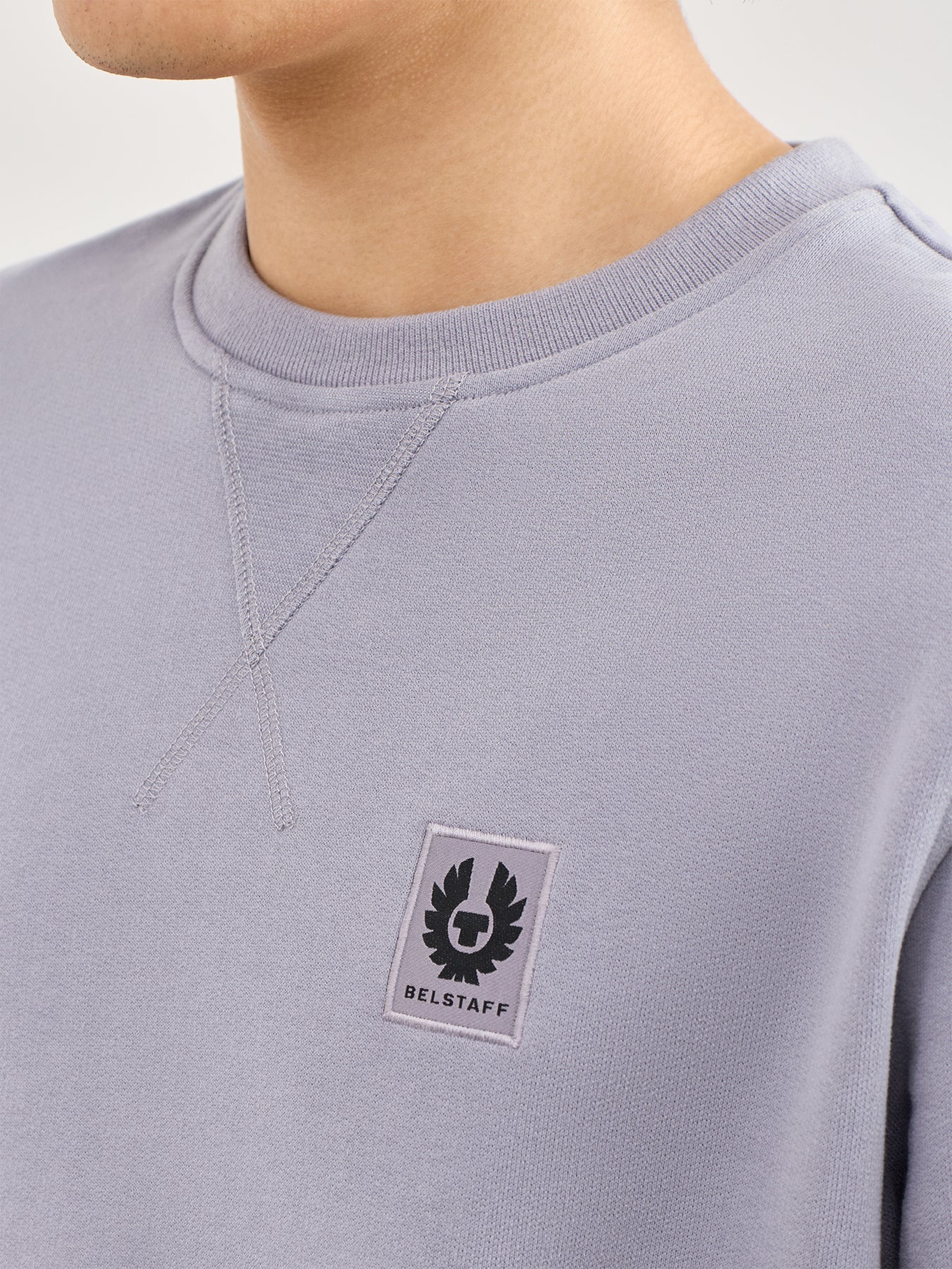 Classic Cotton Sweatshirt Blue