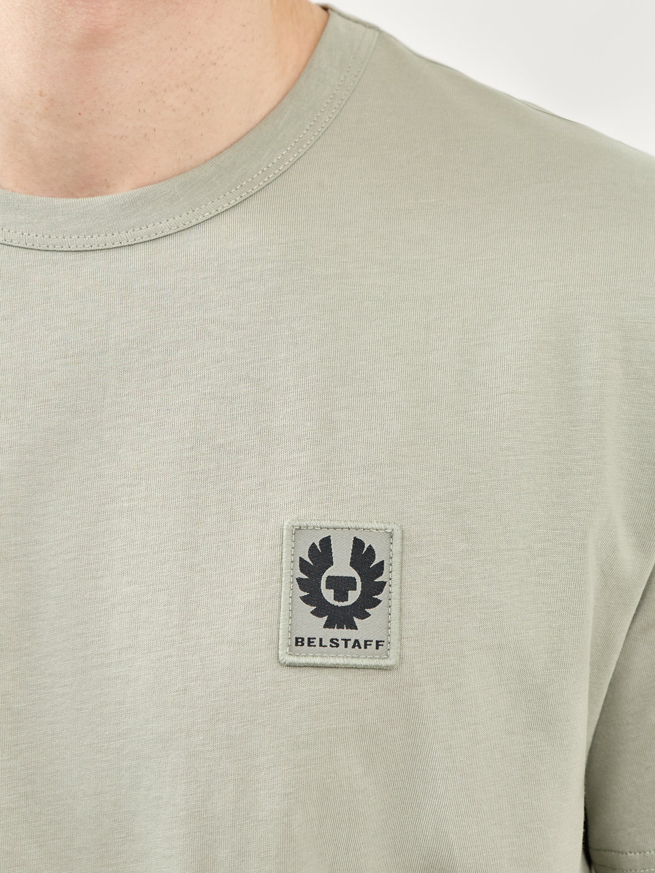 Cotton Crew Neck T-Shirt Green