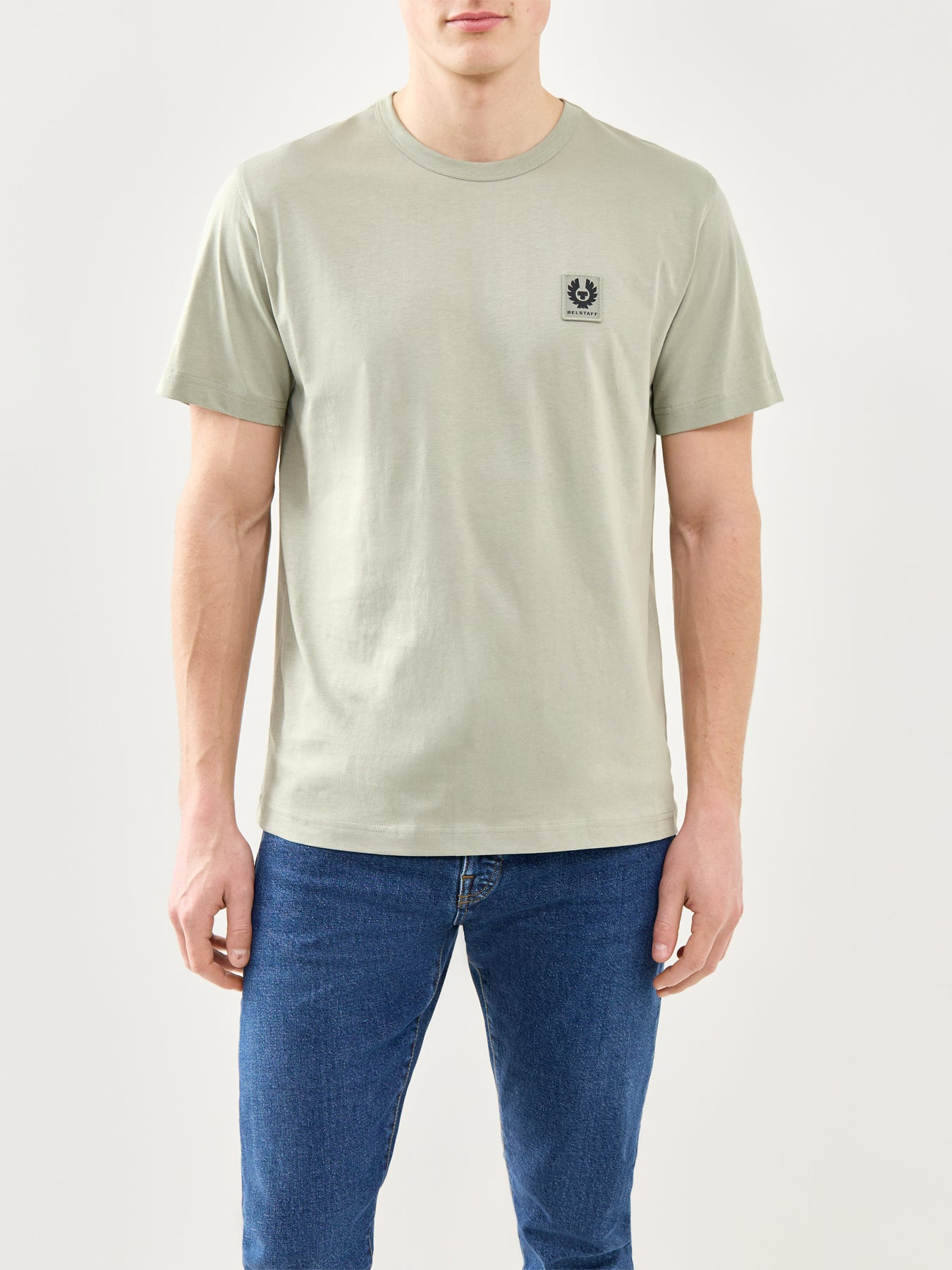 Cotton Crew Neck T-Shirt Green