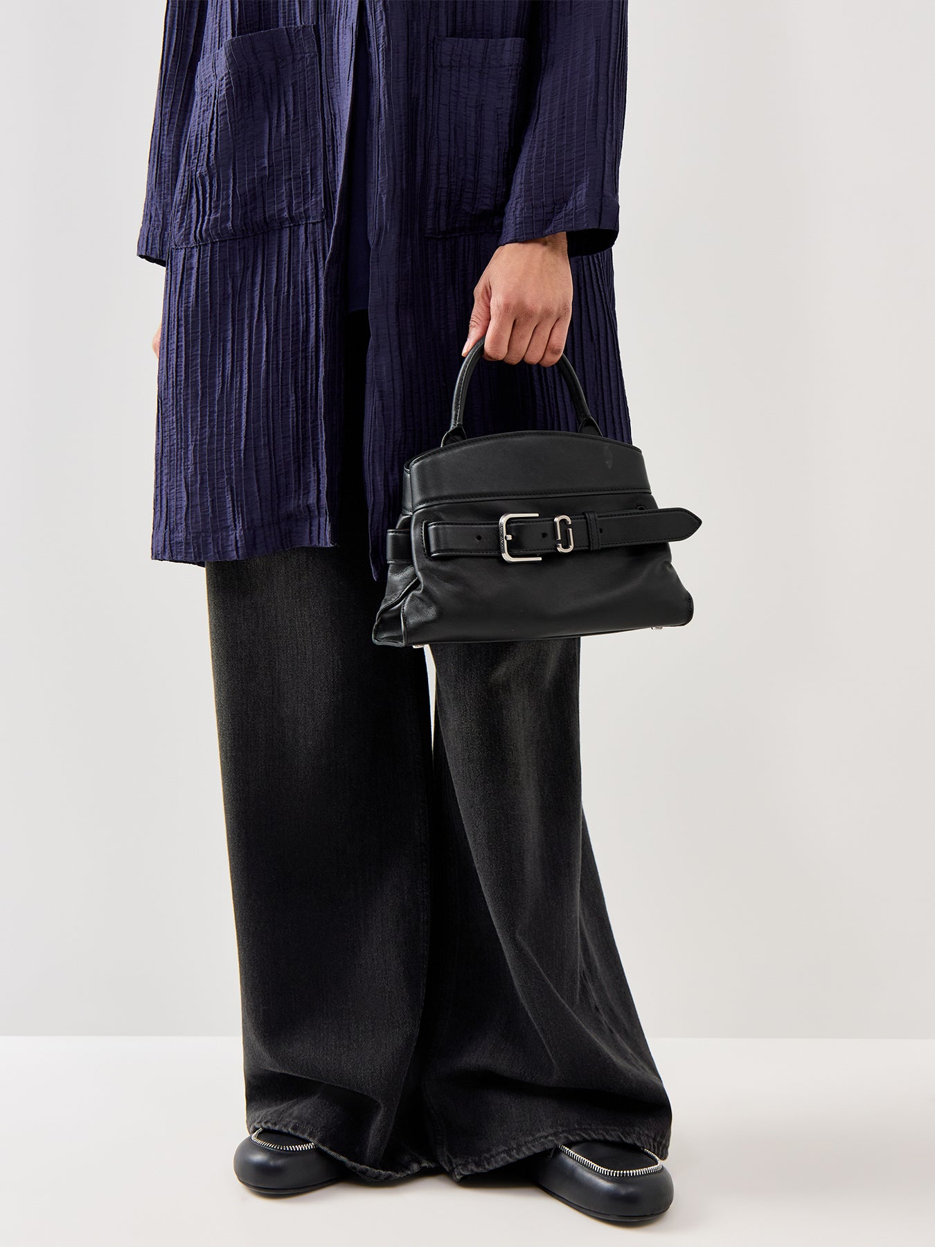 Dakota Small Satchel Bag Black