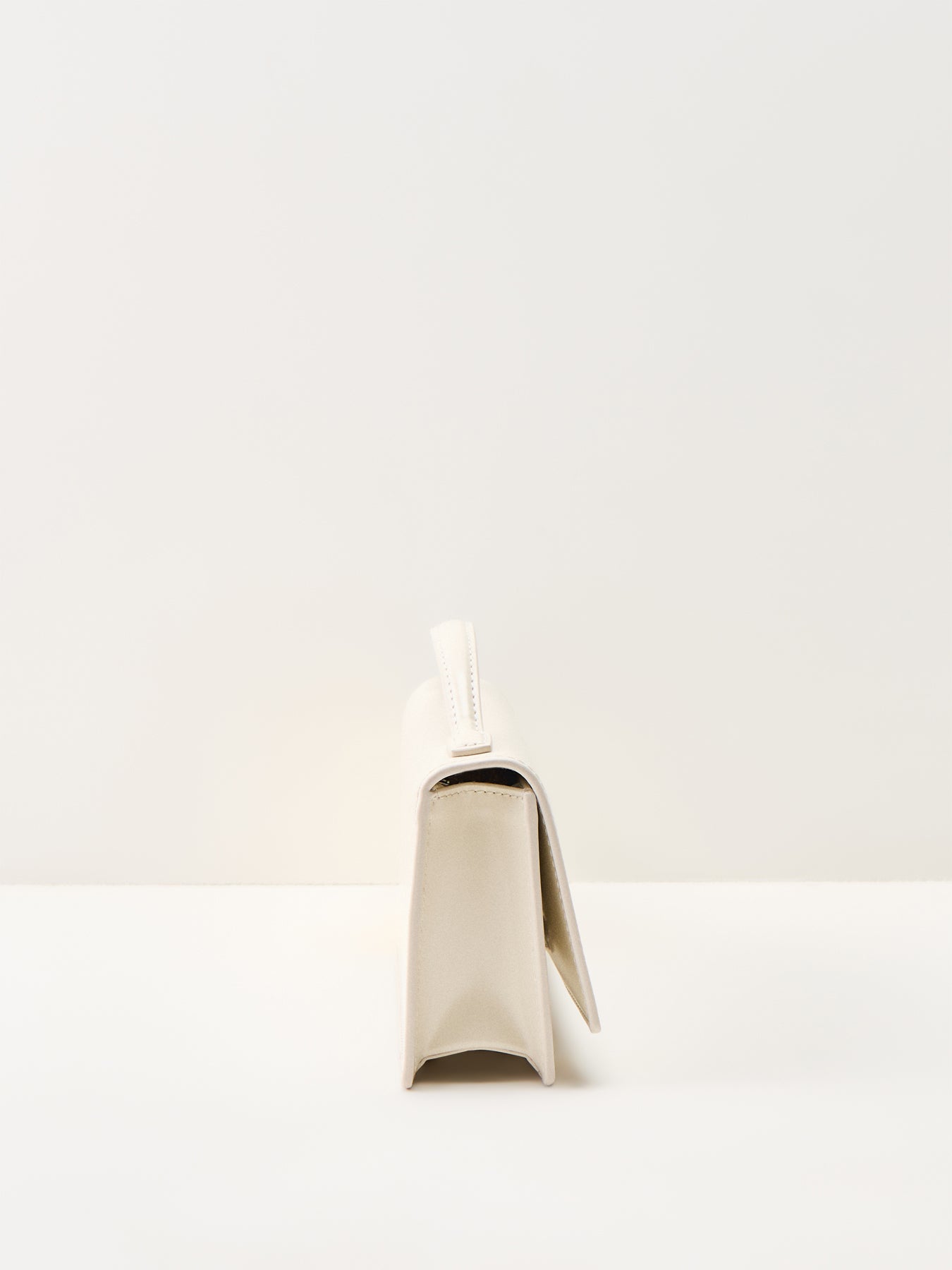 Glam Mirror Mini Bag White