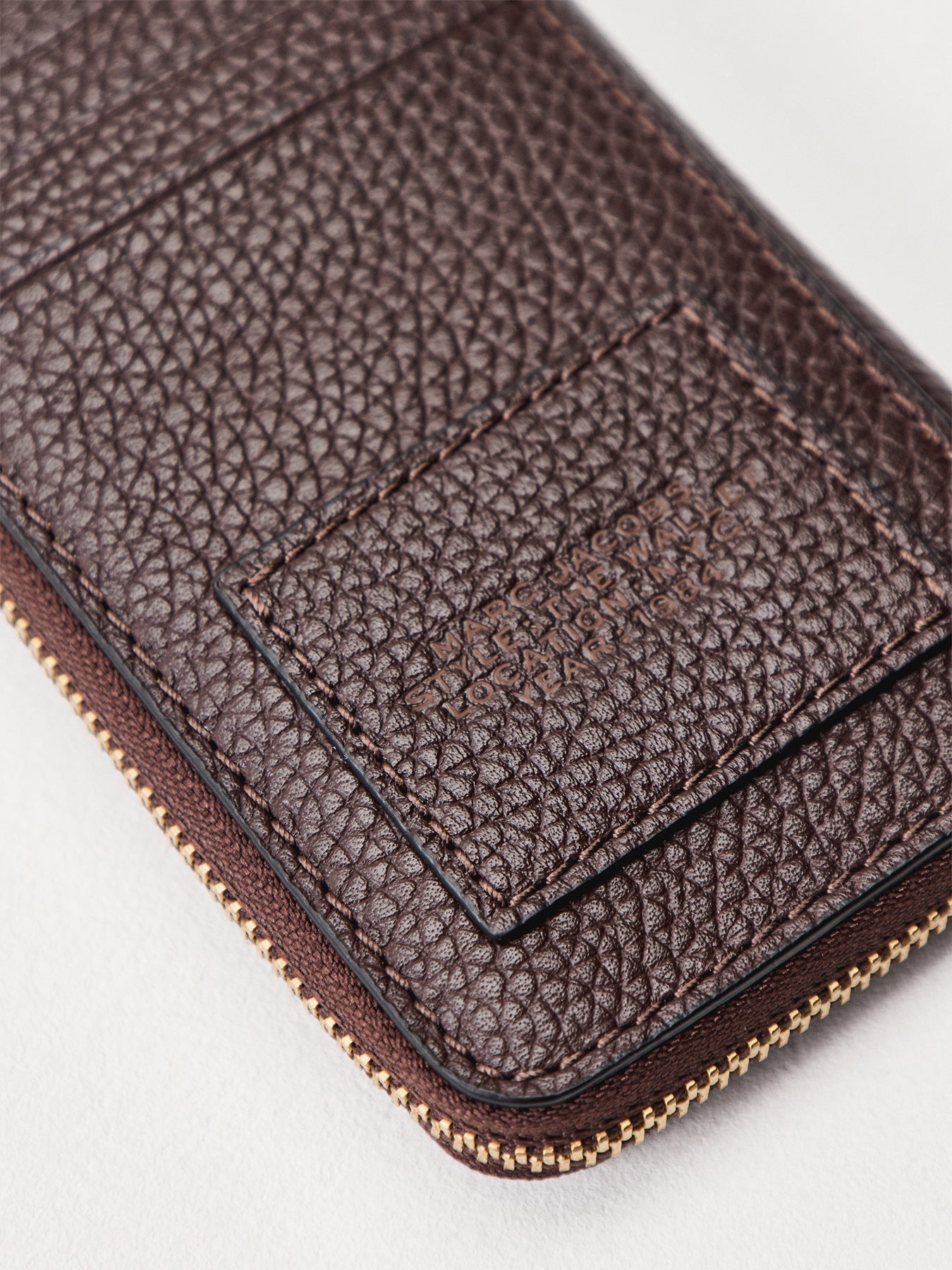 The Top Zip Multi Wallet Brown