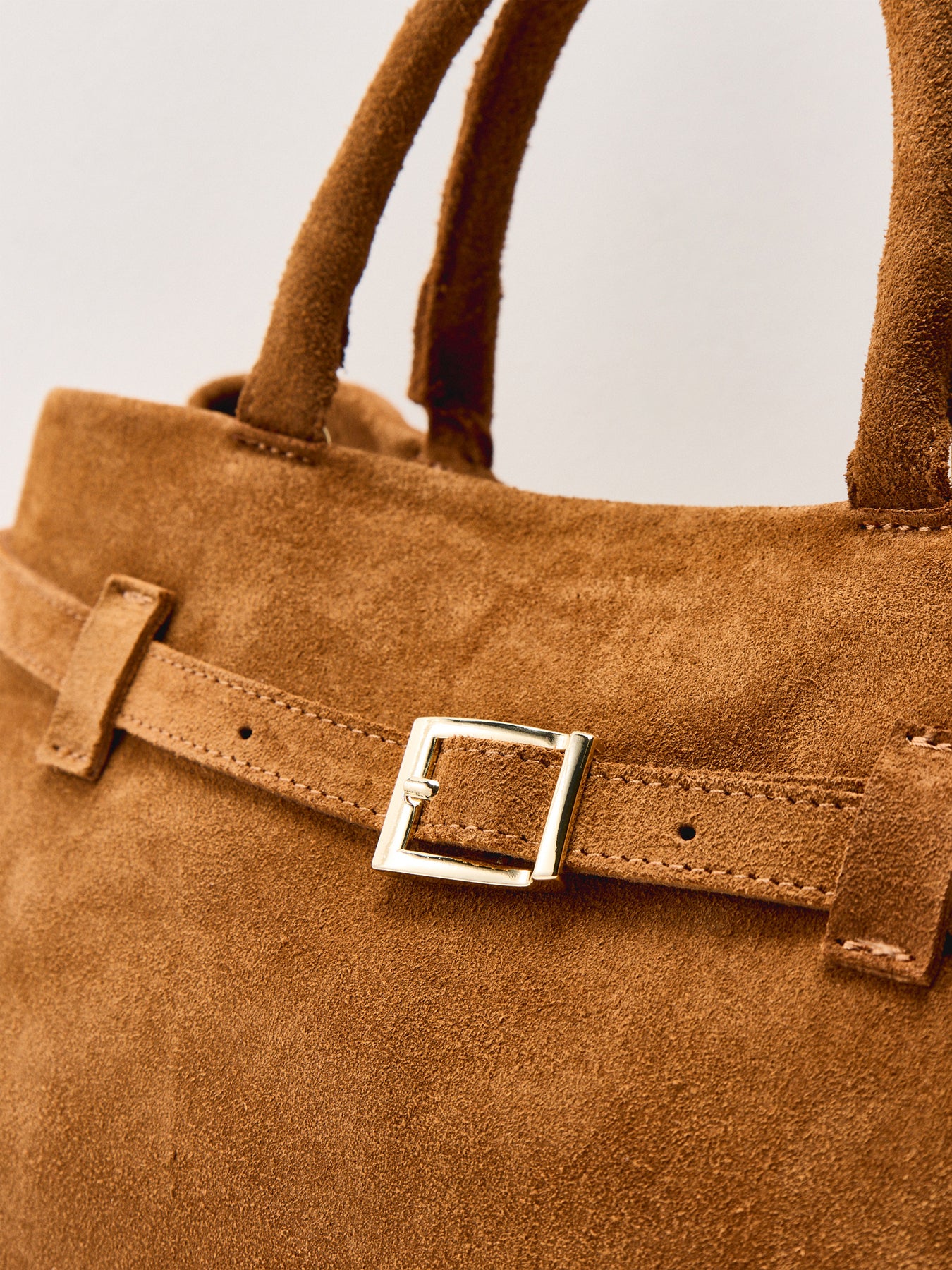 Pacino Suede Belt Bag Tan