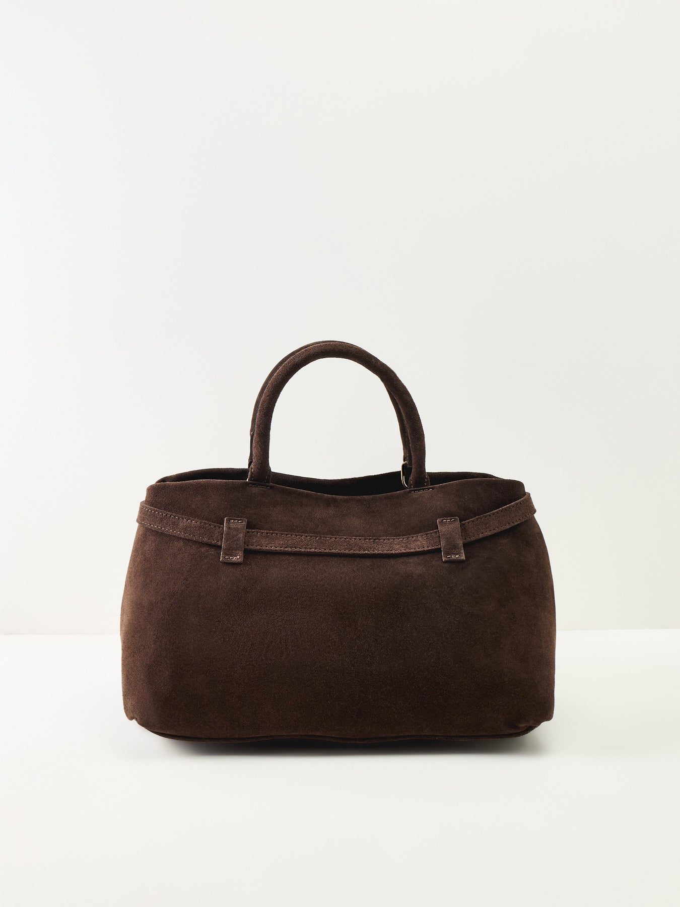 Pacino Belt Suede Bag Brown