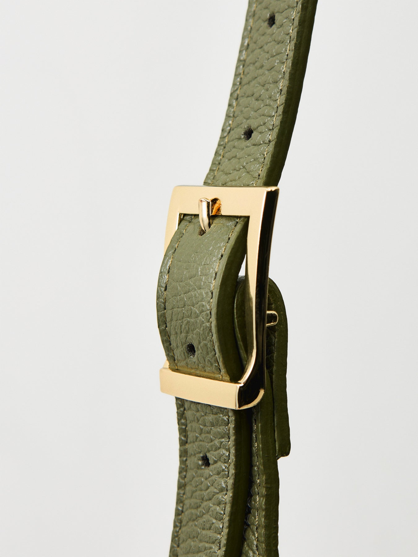 Claude Suede Match Bag Green