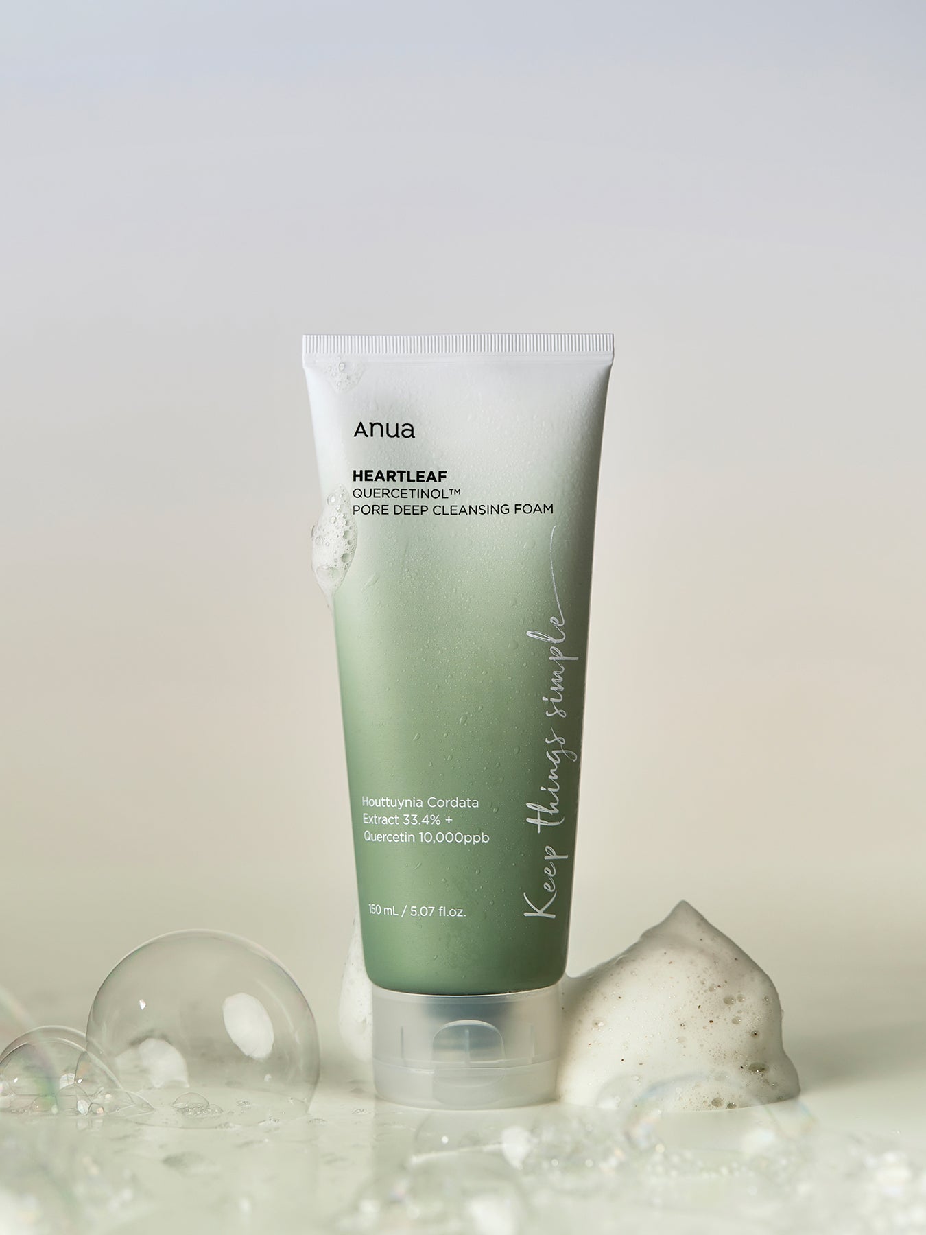 Heartleaf Quercetinol Pore Deep Cleansing Foam 150ml