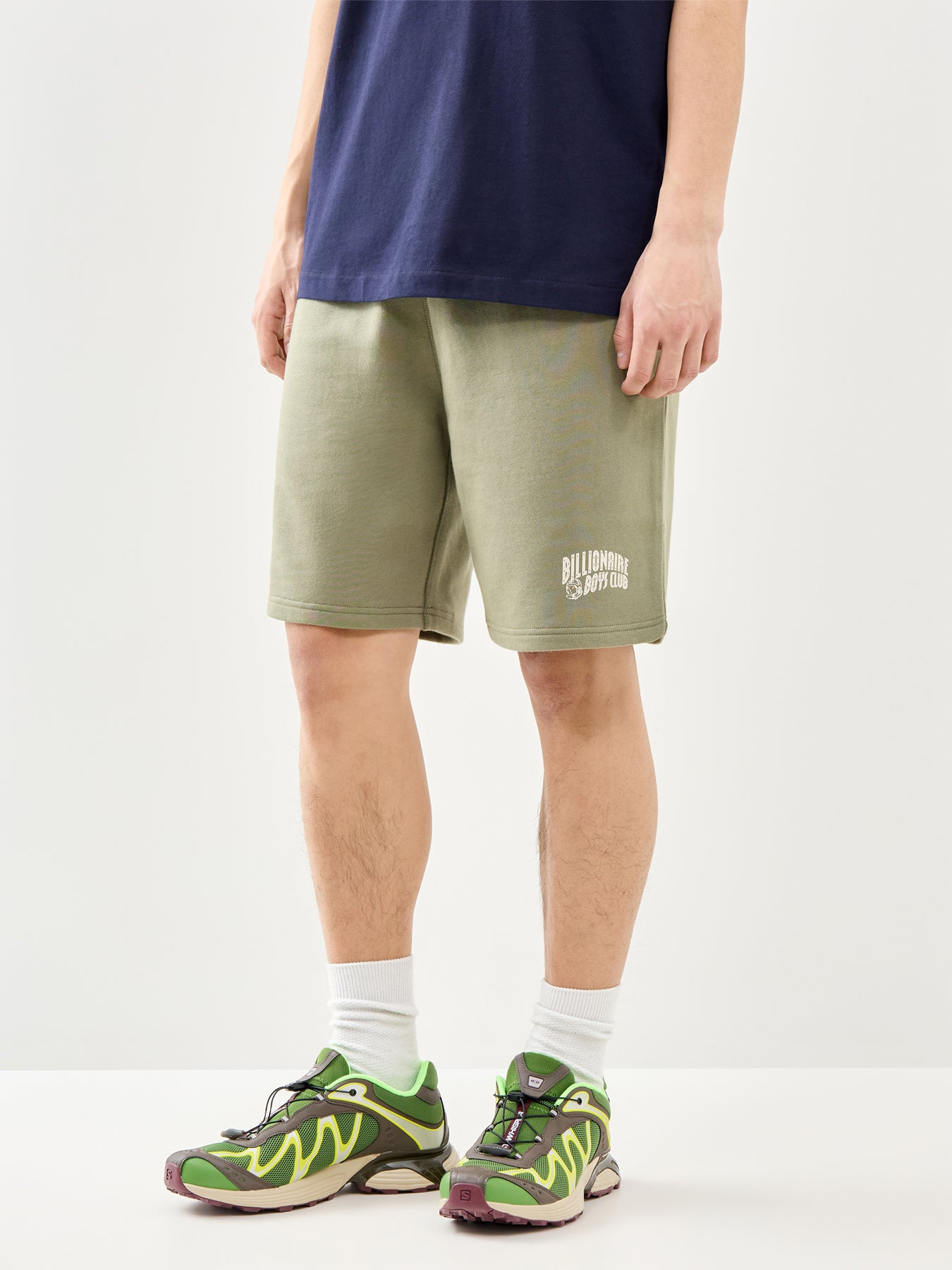 Small Arch Logo Shorts Olive