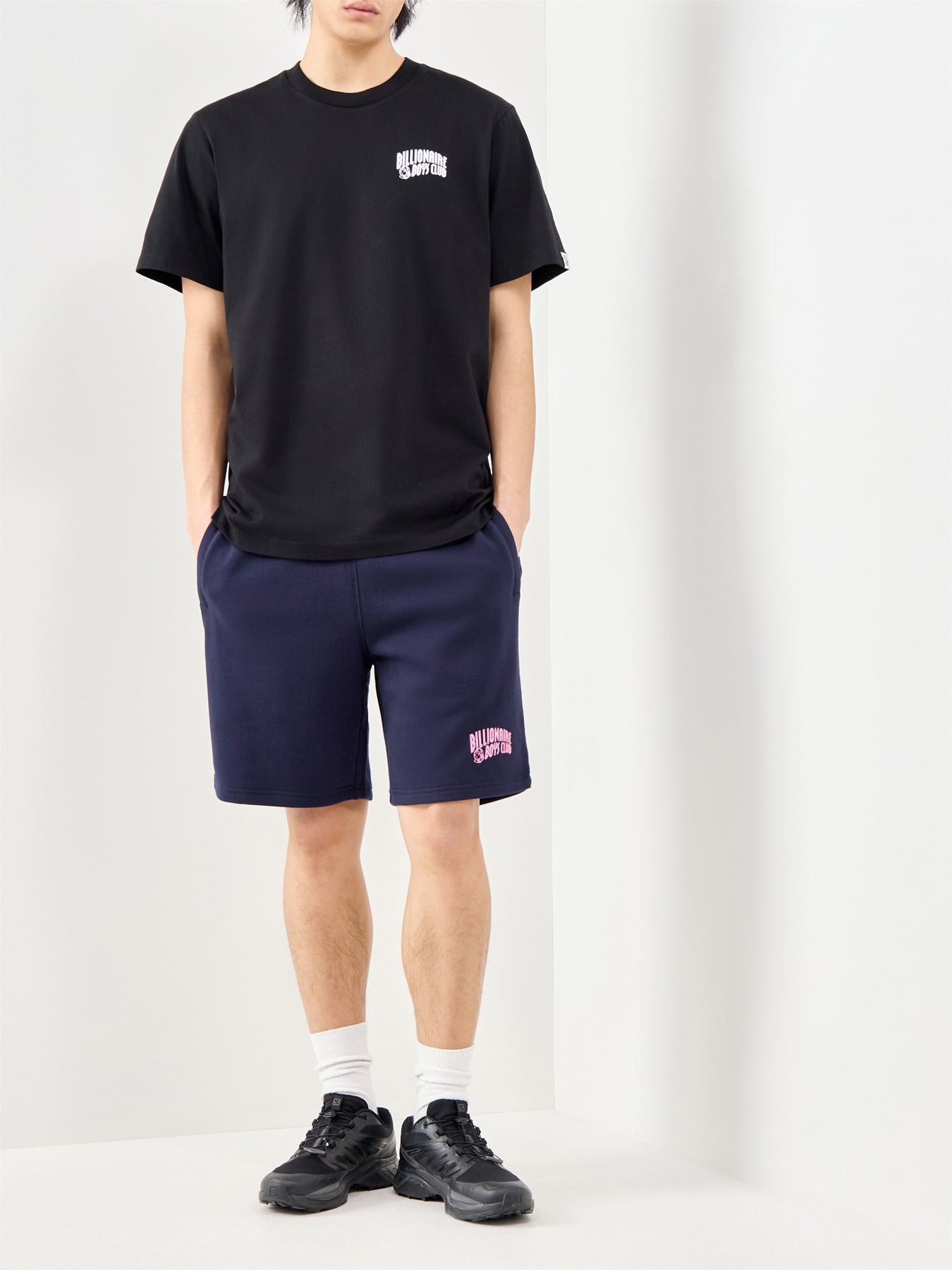 Small Arch Logo Shorts Navy