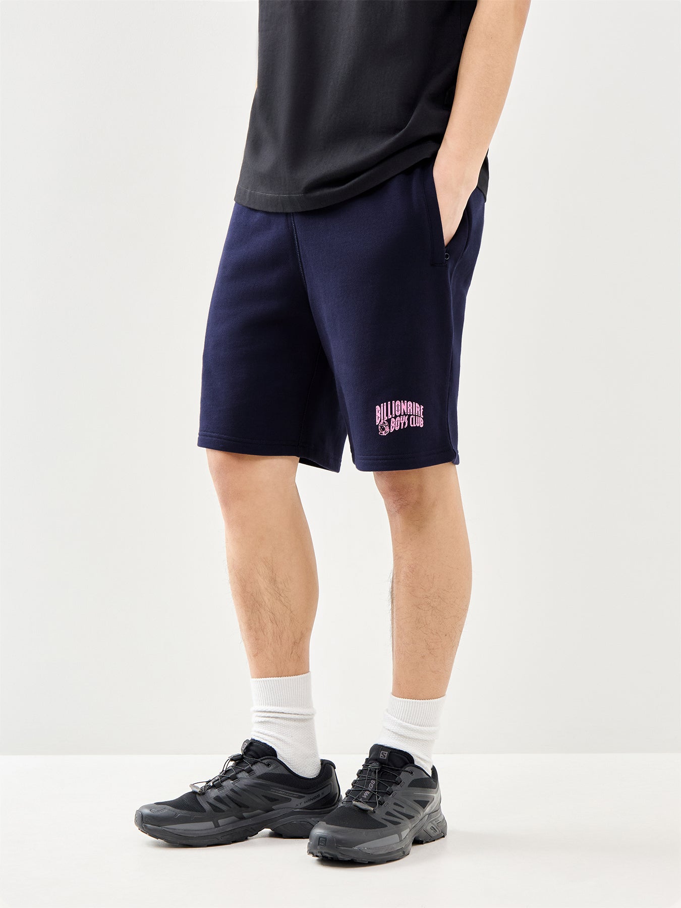 Small Arch Logo Shorts Navy