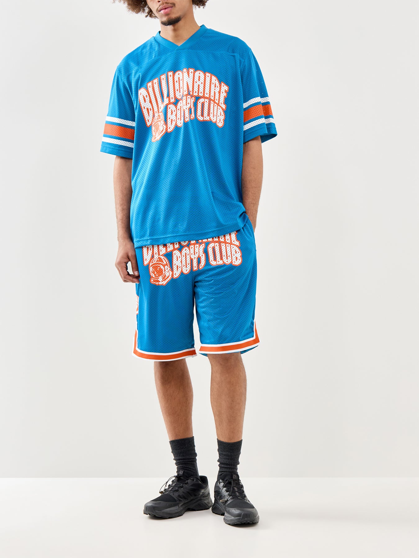 Mesh Sports Shorts Blue