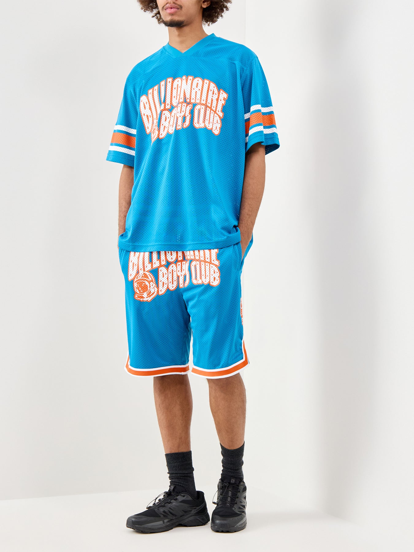 Logo Football Jersey Blue