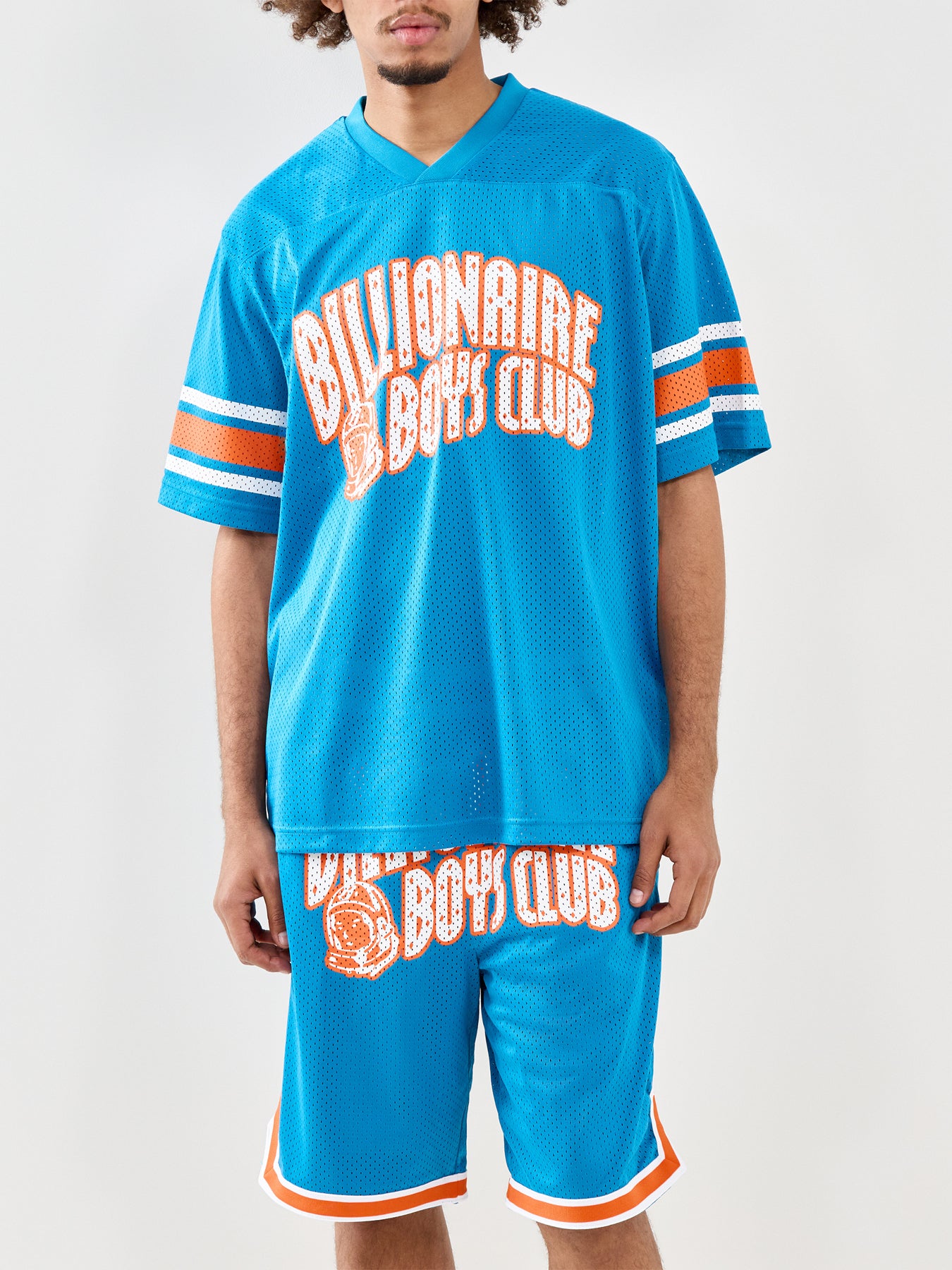 Logo Football Jersey Blue