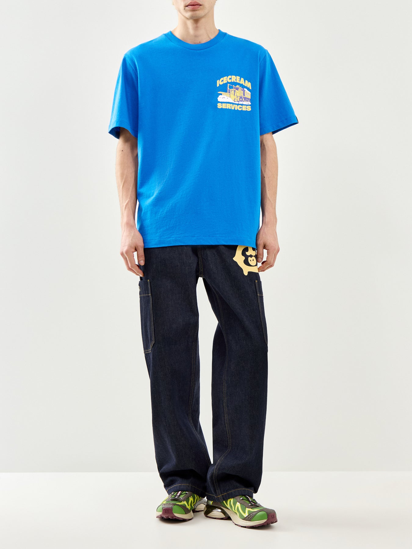 Ic Services T-Shirt Blue