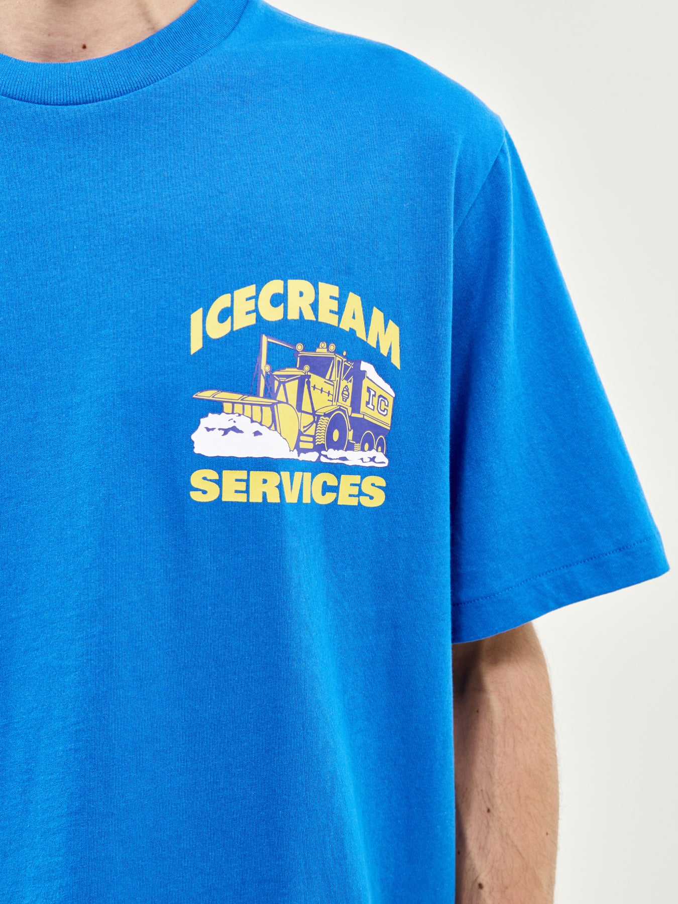 Ic Services T-Shirt Blue