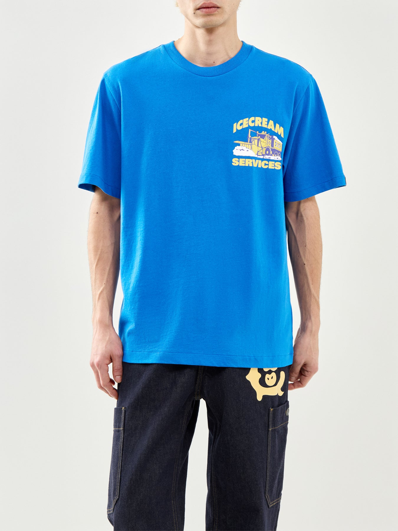 Ic Services T-Shirt Blue