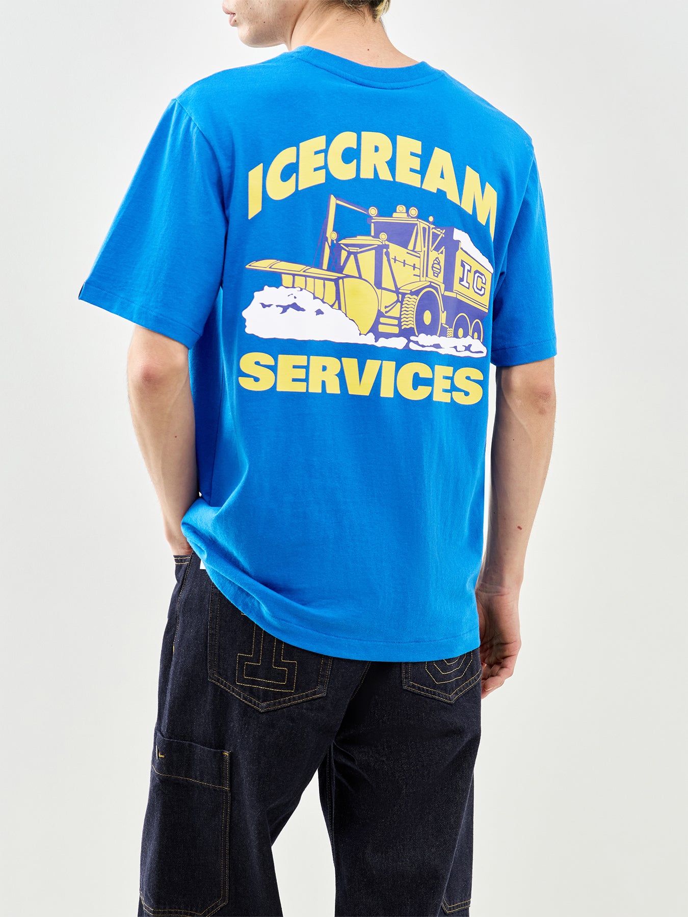 Ic Services T-Shirt Blue