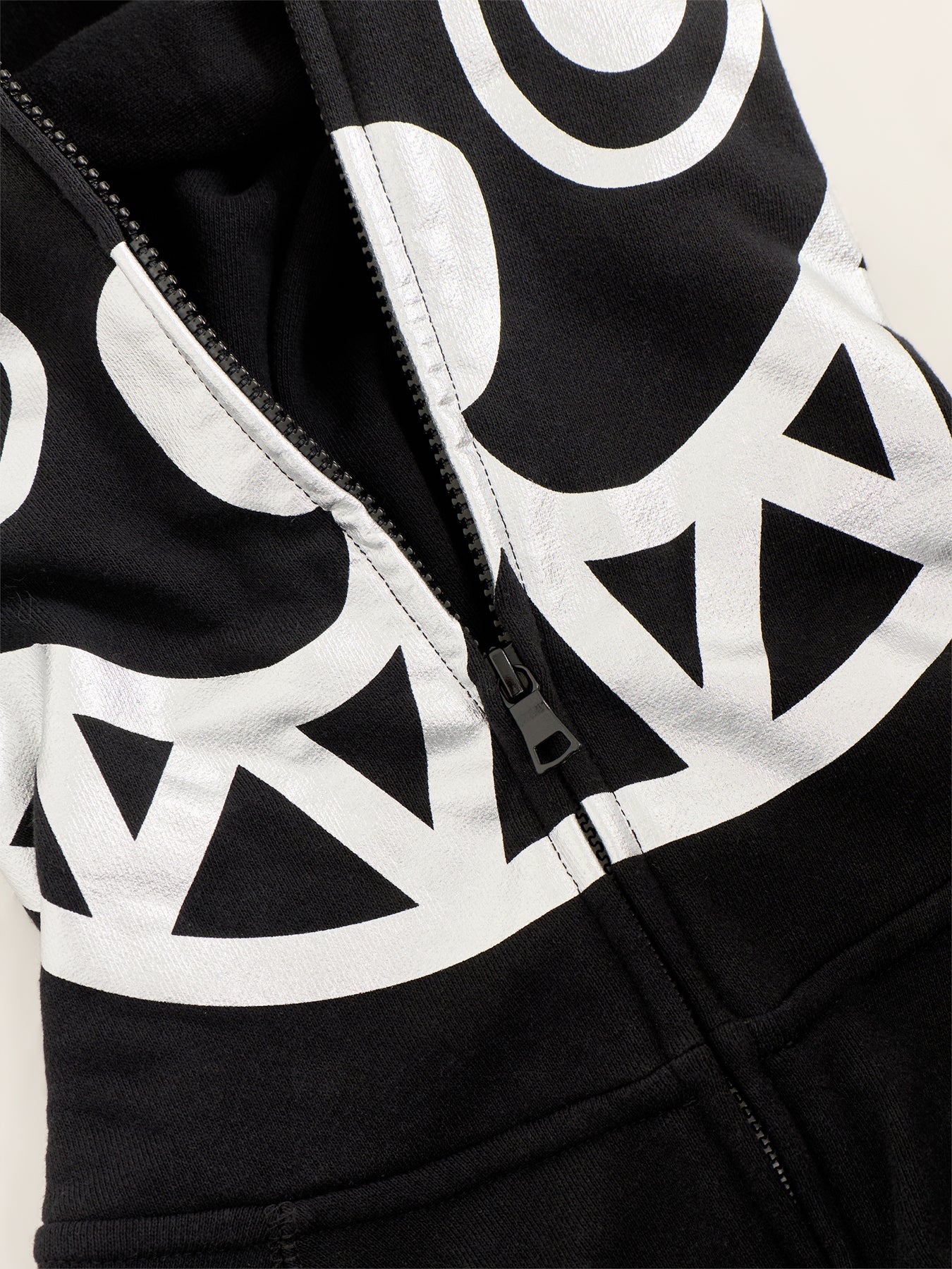 Smiley Zip Through Hood