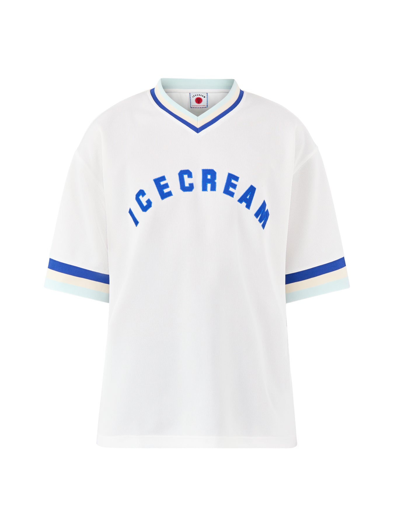 V-Neck Sports Jersey White
