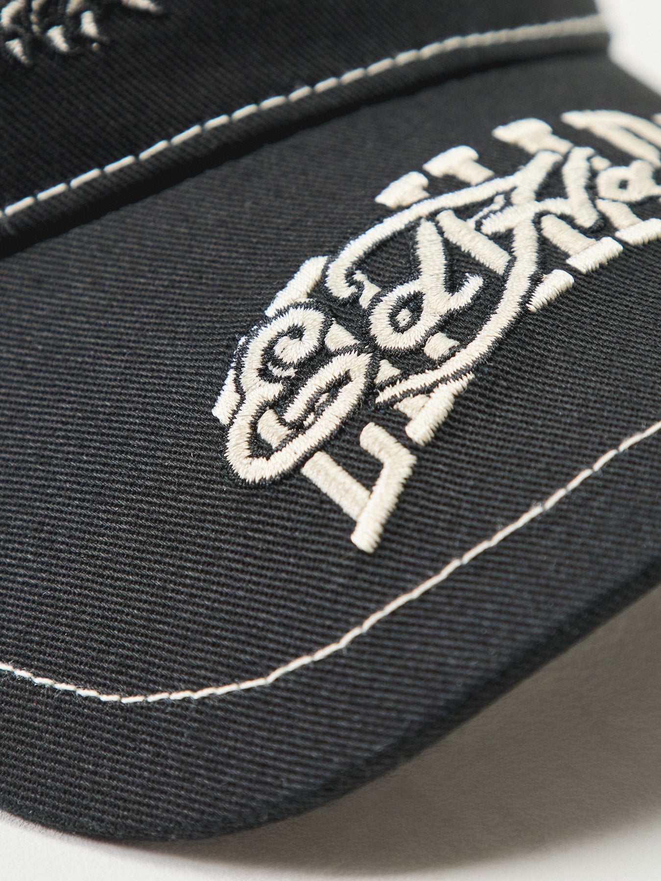 Graphic Panel Cap Black