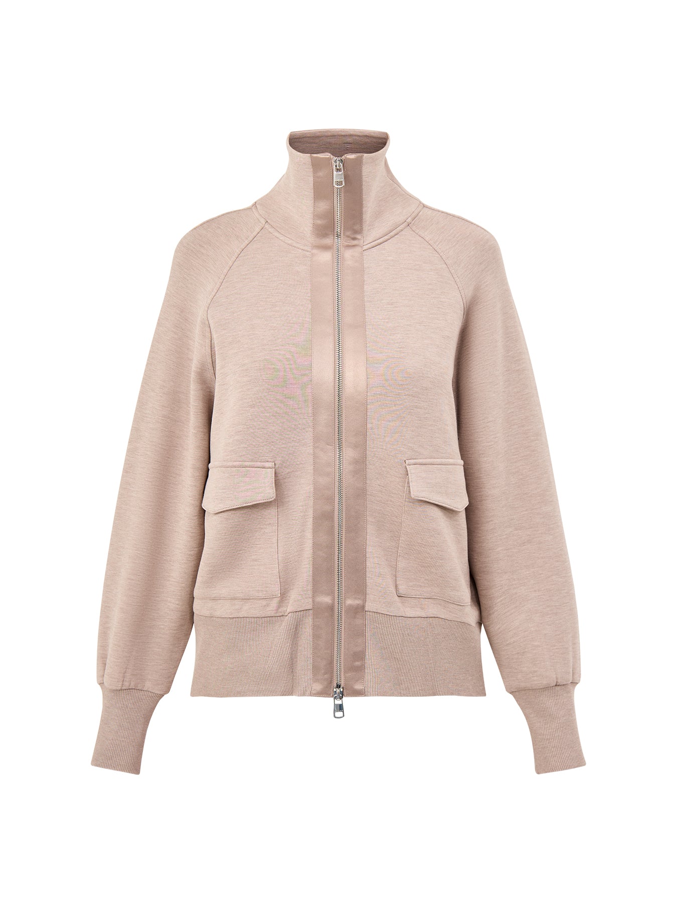 Roxbury Zip Through Taupe Marl