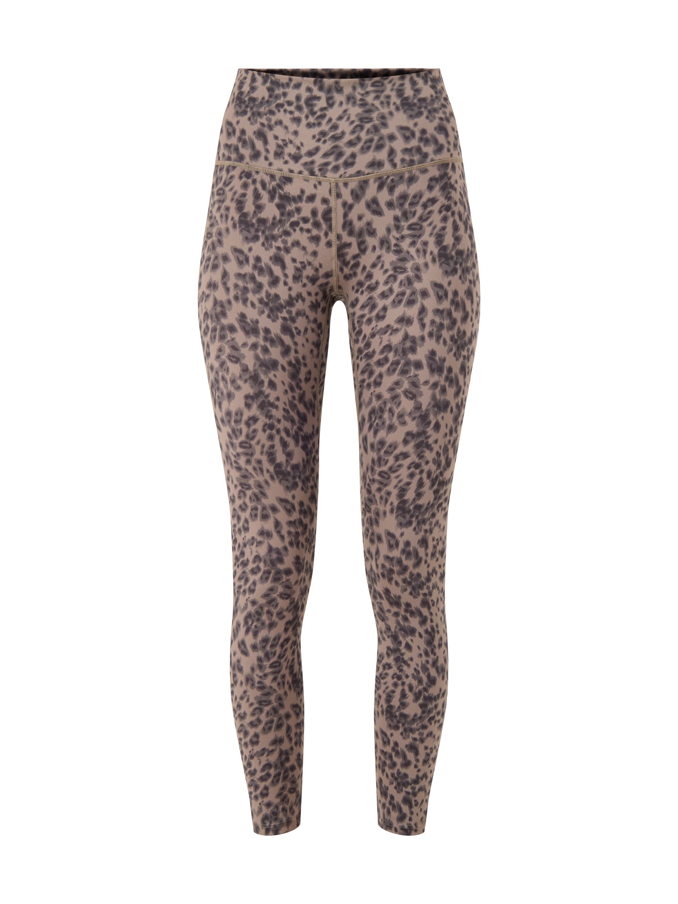 Freesoft High Rise Legging 25 Brown Contrast Cheetah