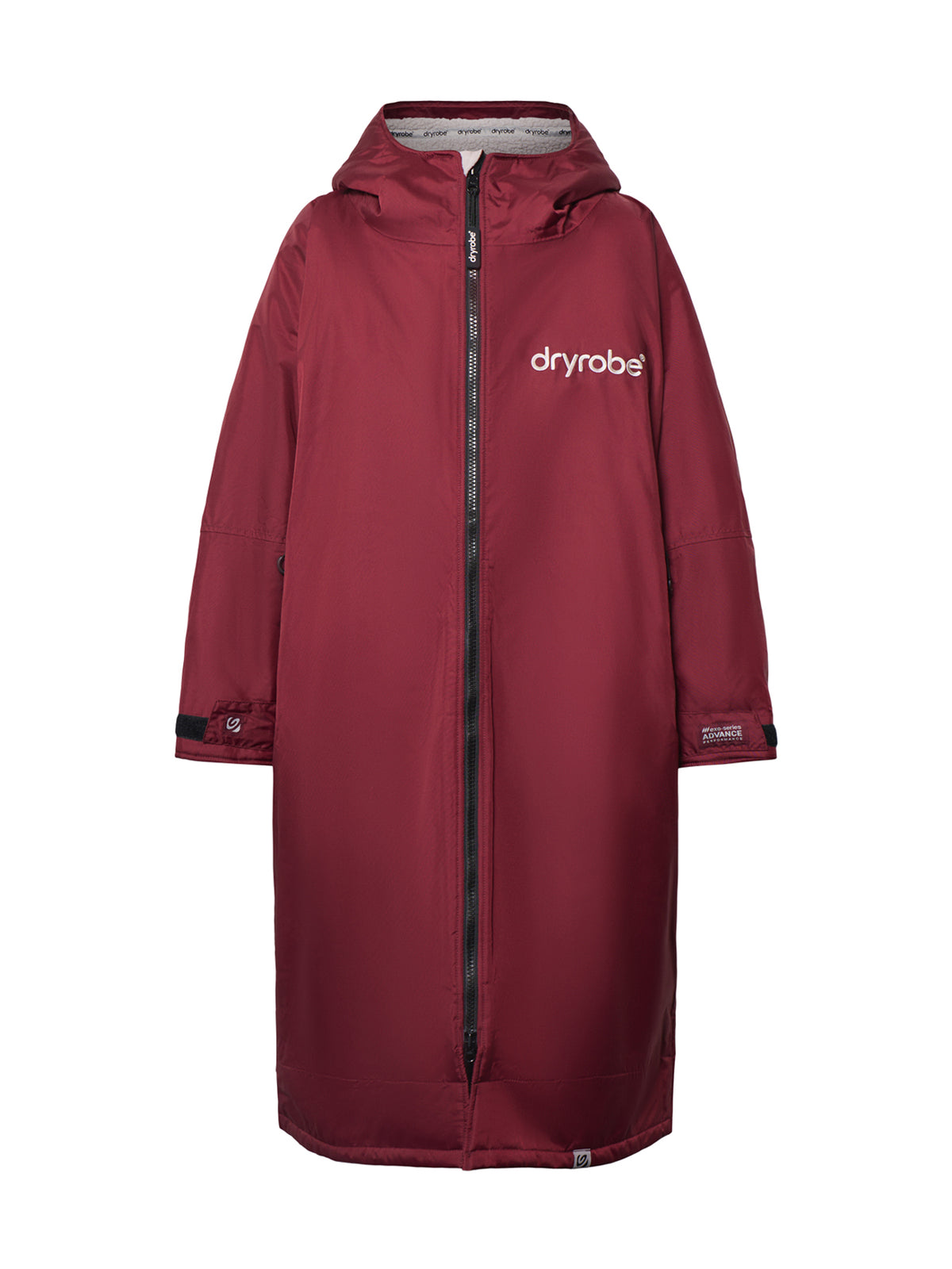 Advance Long Sleeve Changing Robe Burgundy