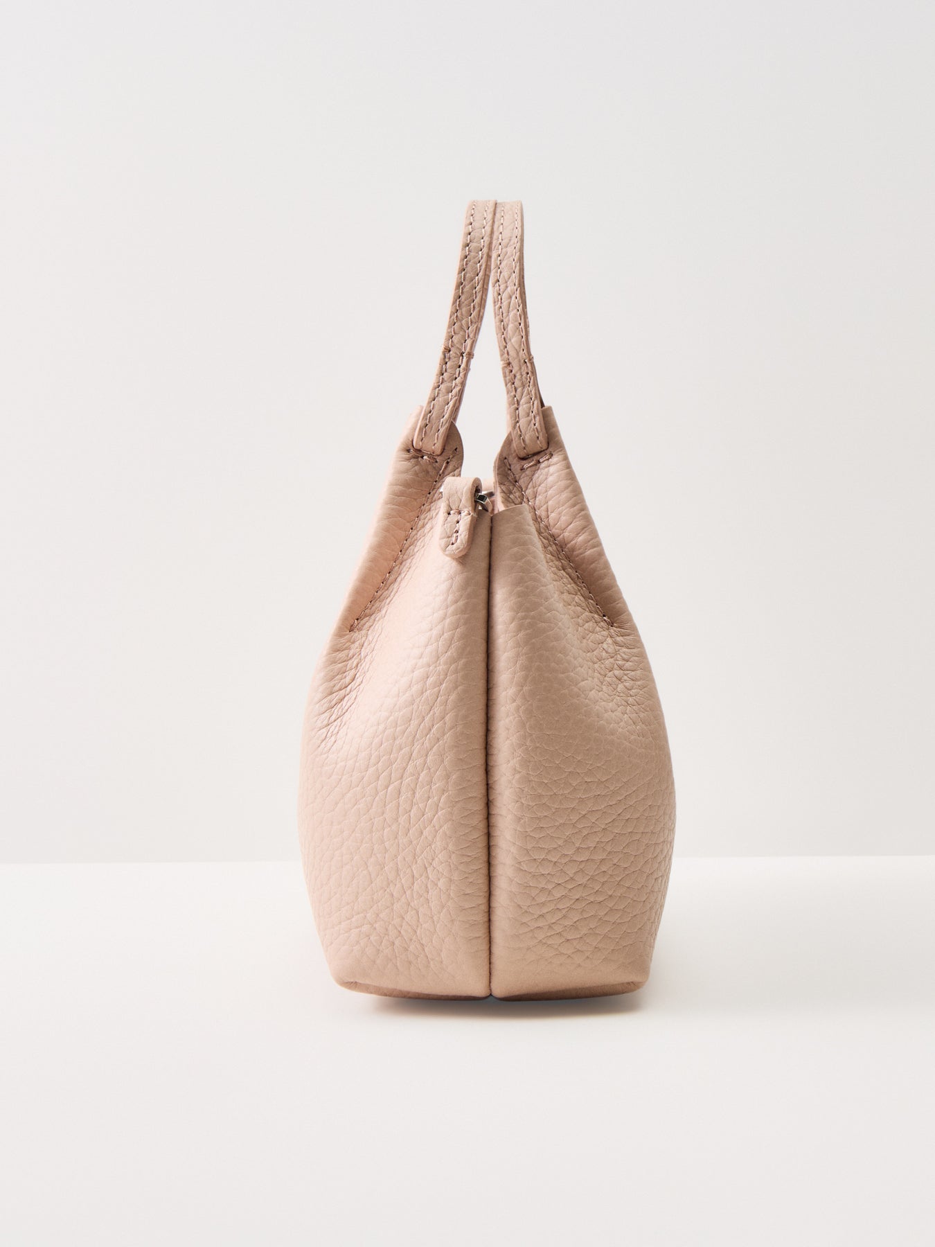 Dua Small Leather Crossbody Bag Pink Salt