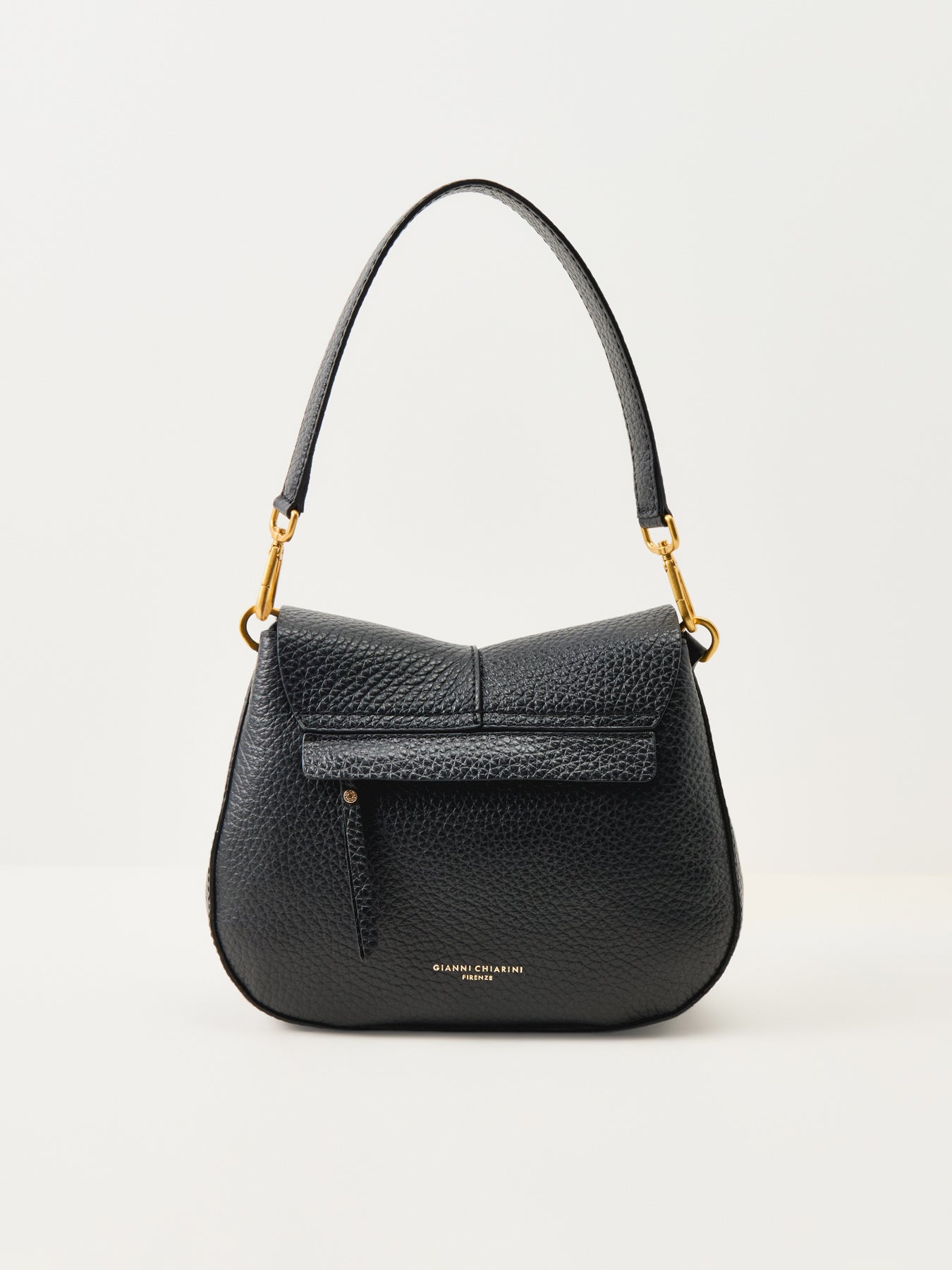 Helena Round Crossbody Bag Black