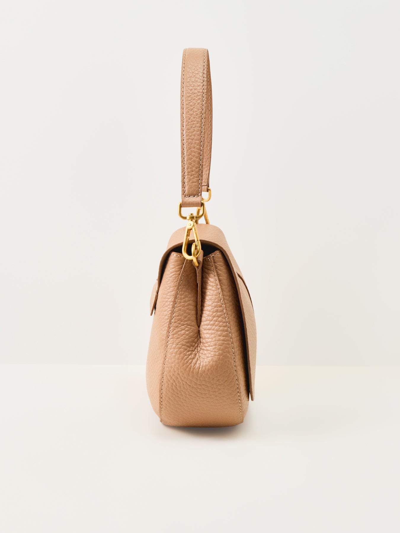 Helena Round Crossbody Bag Beige
