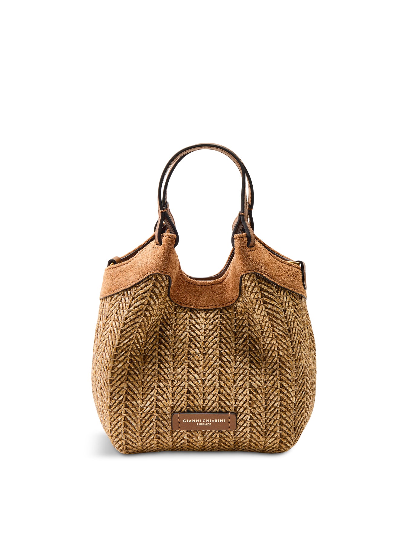 Dua S Straw Crossbody Bag Neutral