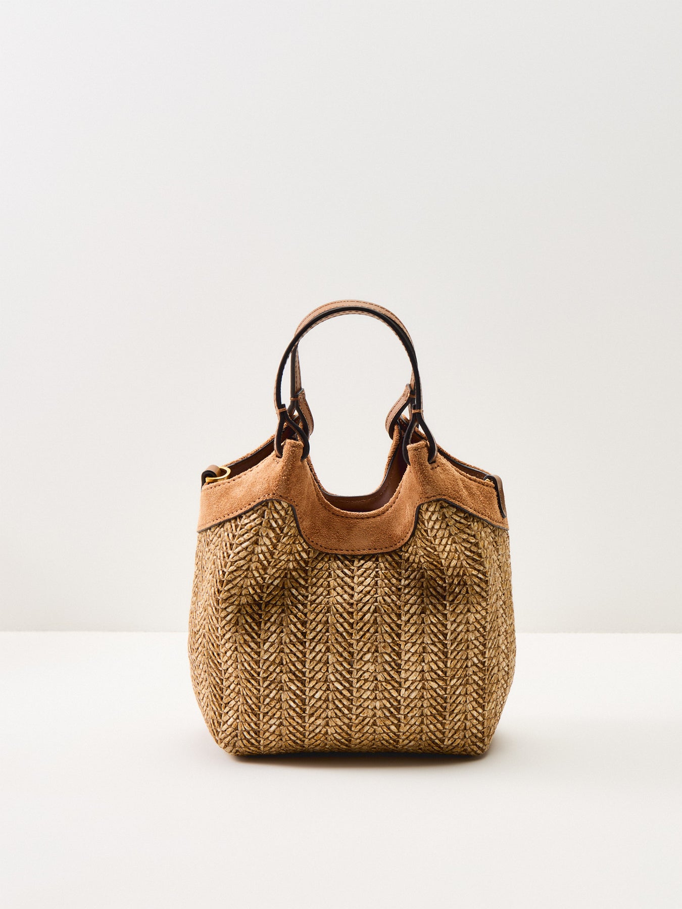 Dua S Straw Crossbody Bag Neutral