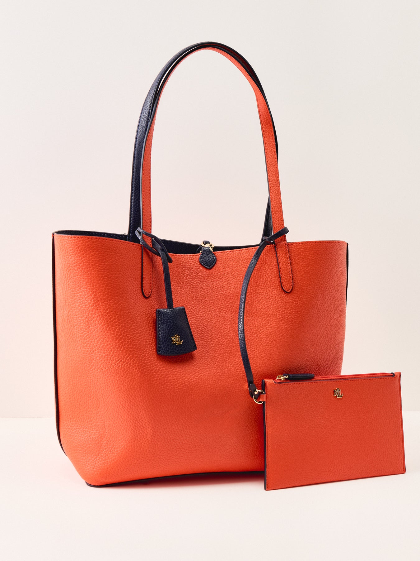 Reversible Medium Tote Blue