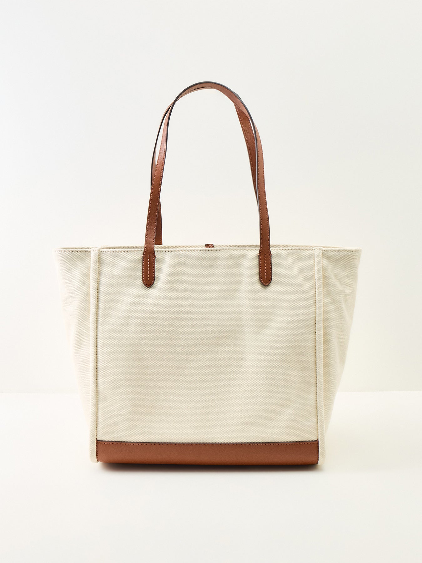 Cameryn Large Canvas Tote Bag Neutral