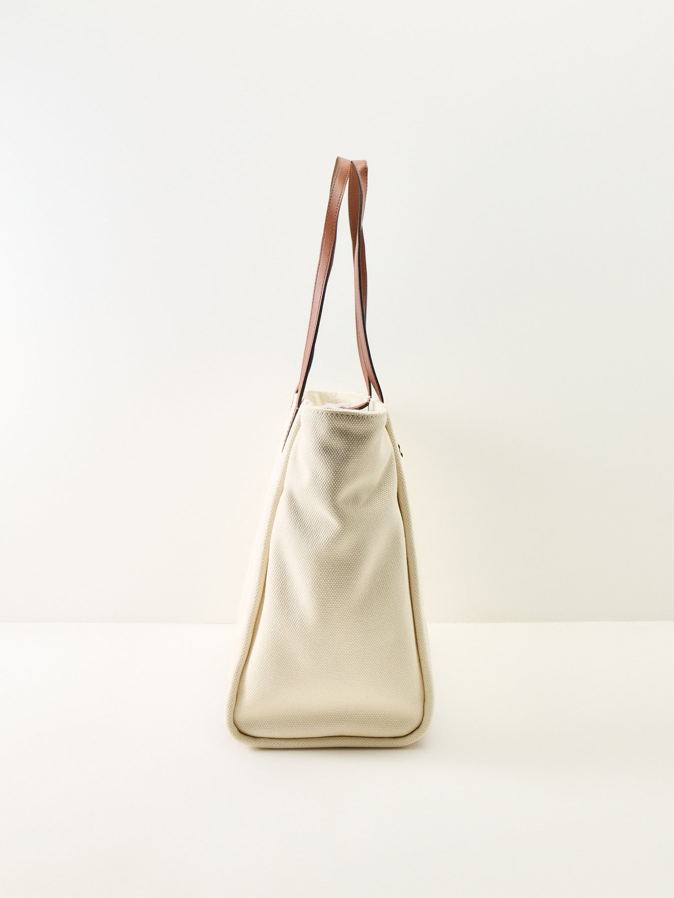 Cameryn Large Canvas Tote Bag Neutral