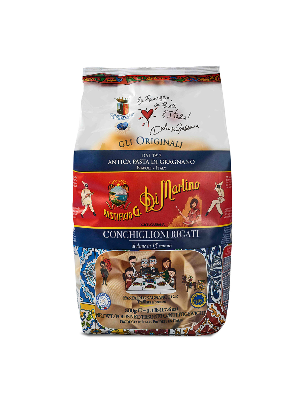 Conchiglioni Di Martino Pasta 500g