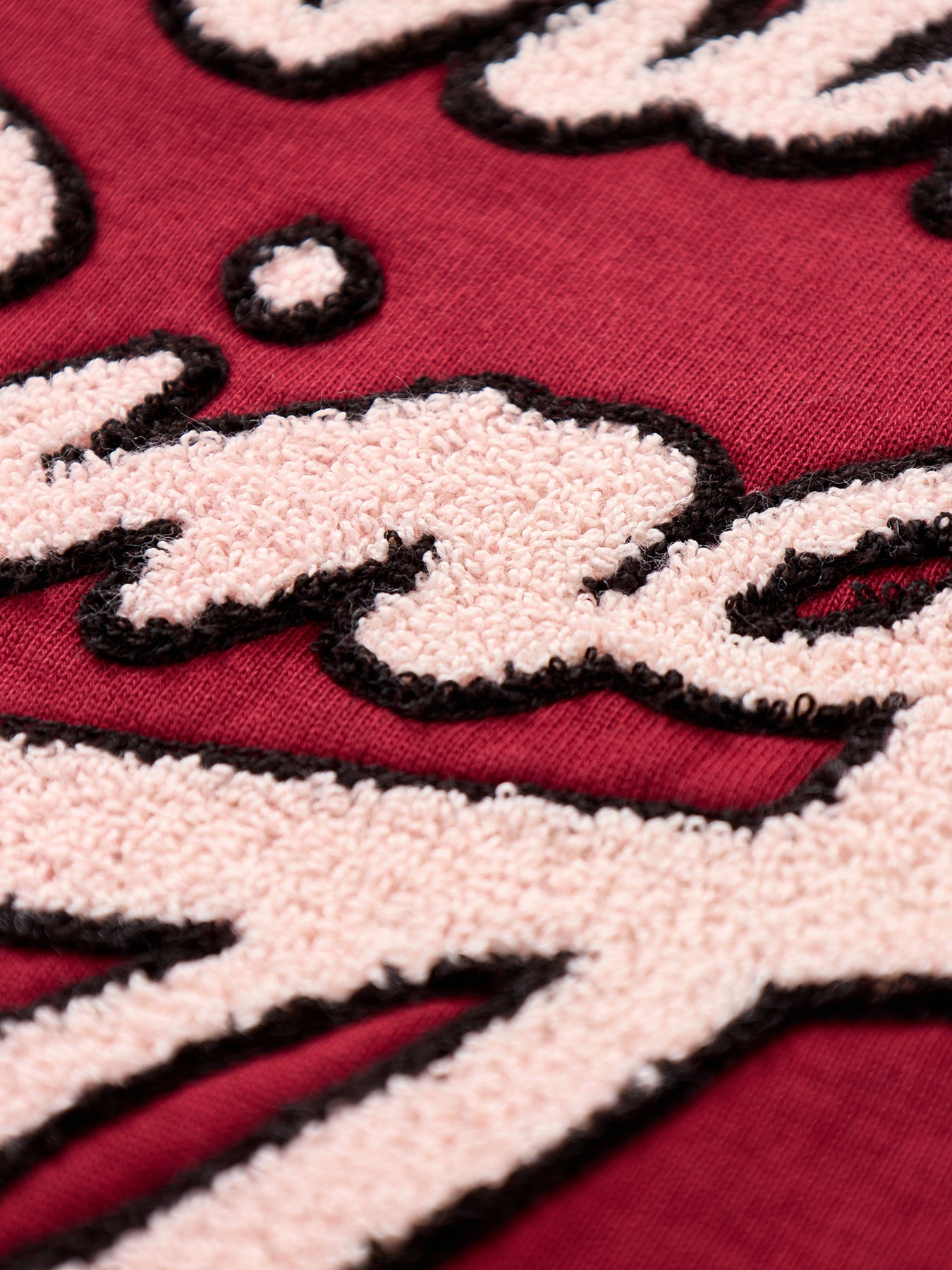 Miles Chenille Signature Sweatshirt Red