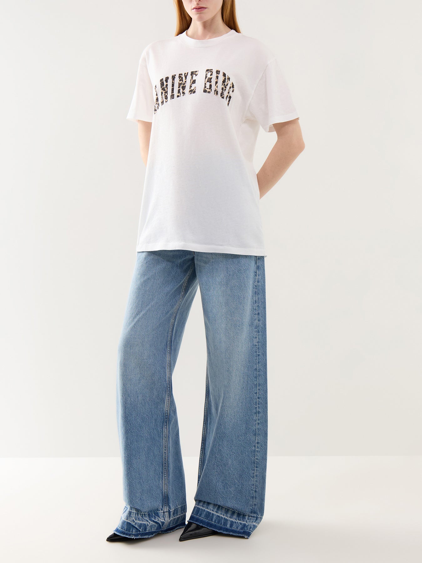 Walker Tee Anine Bing Leopard Cream