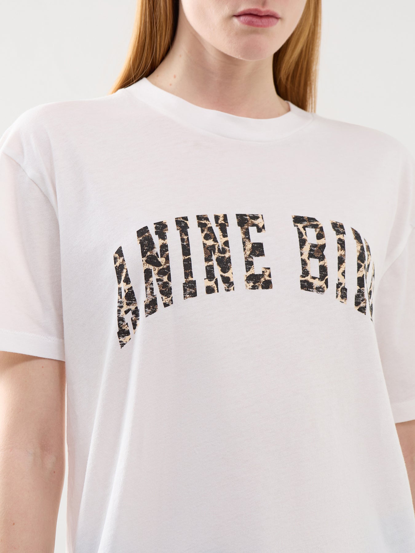 Walker Tee Anine Bing Leopard Cream