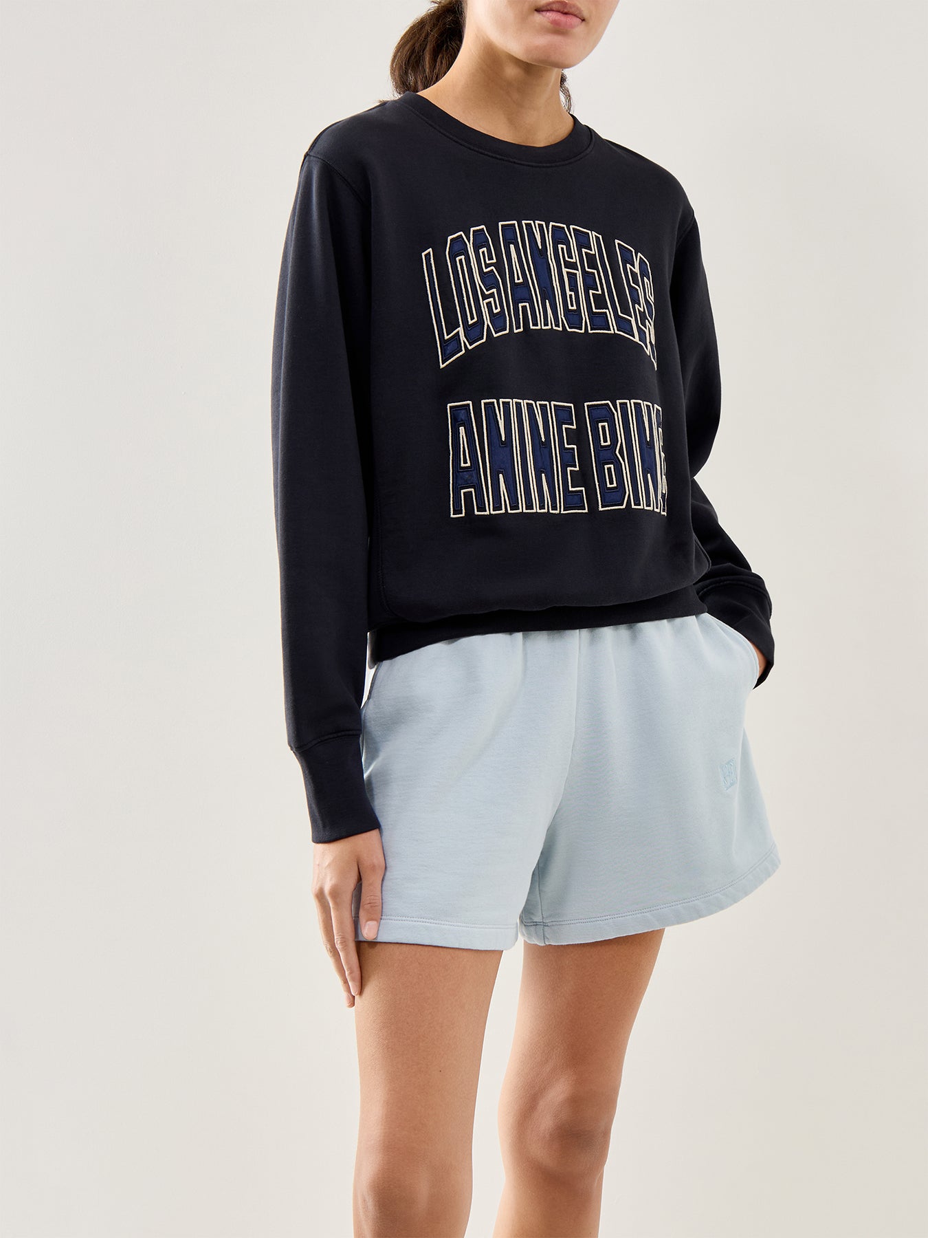 Harry Shrunken Logo Sweatshirt Black