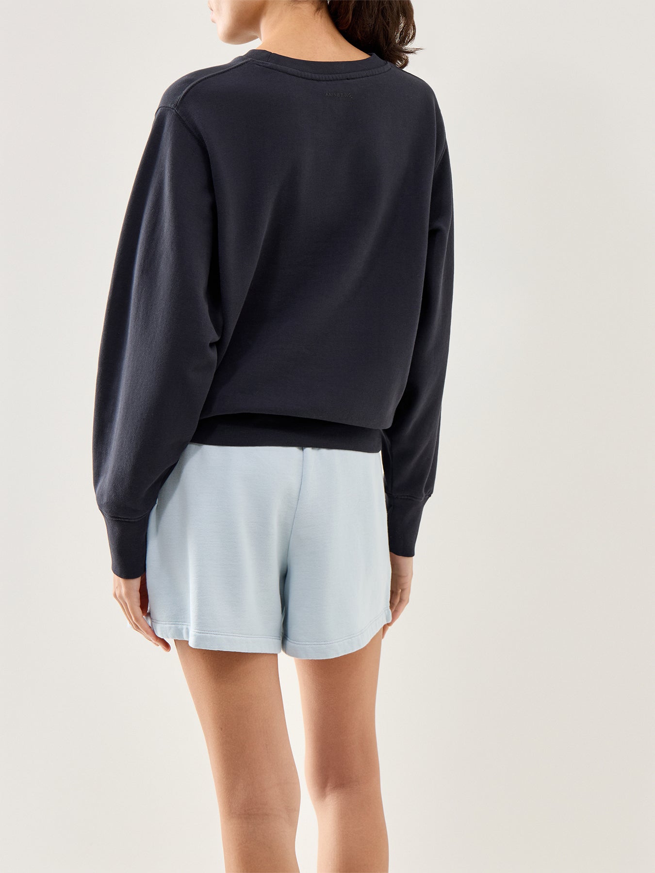 Harry Shrunken Logo Sweatshirt Black