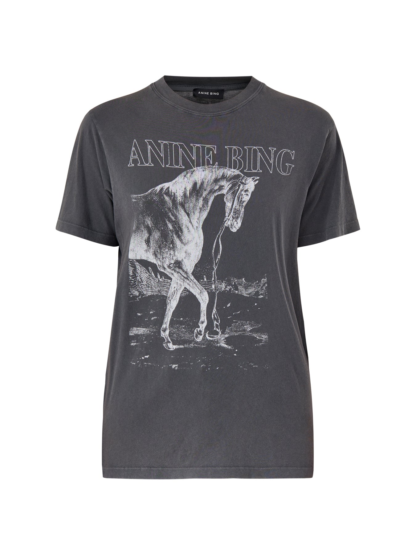 Lili Horse Graphic Tee Black